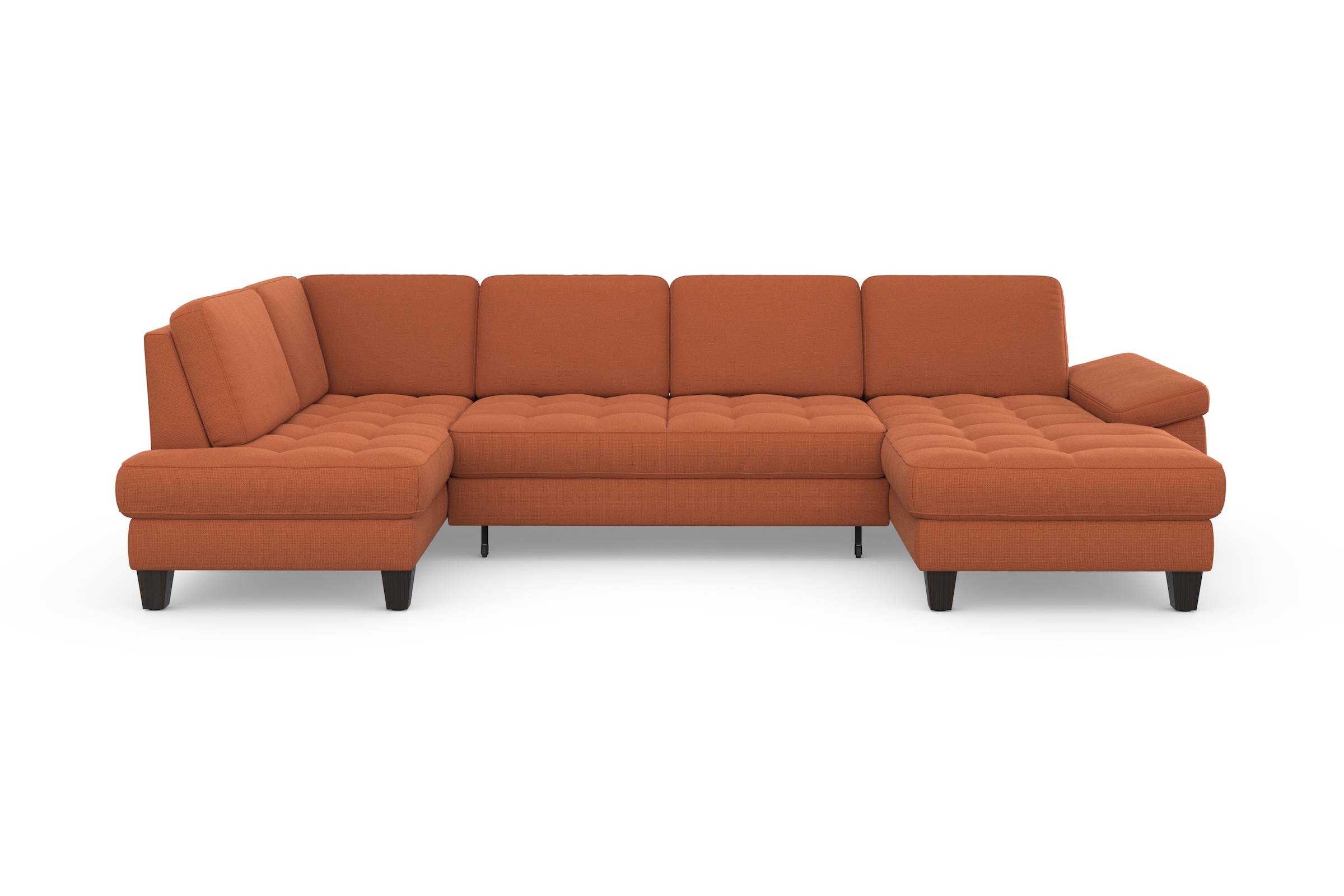 sit&more Wohnlandschaft »Westham U-Form«, wahlweise mit Bettfunktion, Bettkasten, Sitztiefenverstellung
