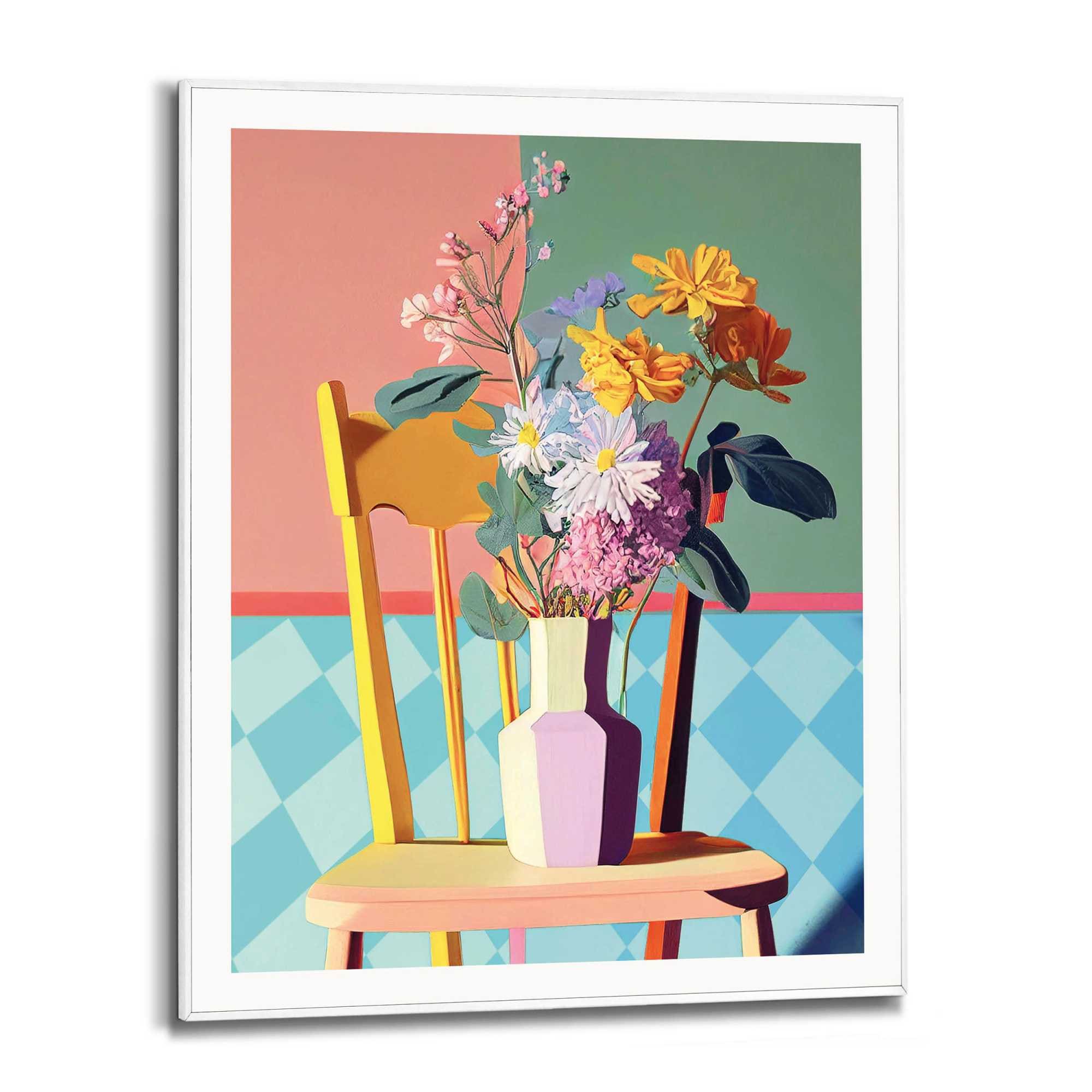 Reinders! Poster »Floral Chair« günstig online kaufen