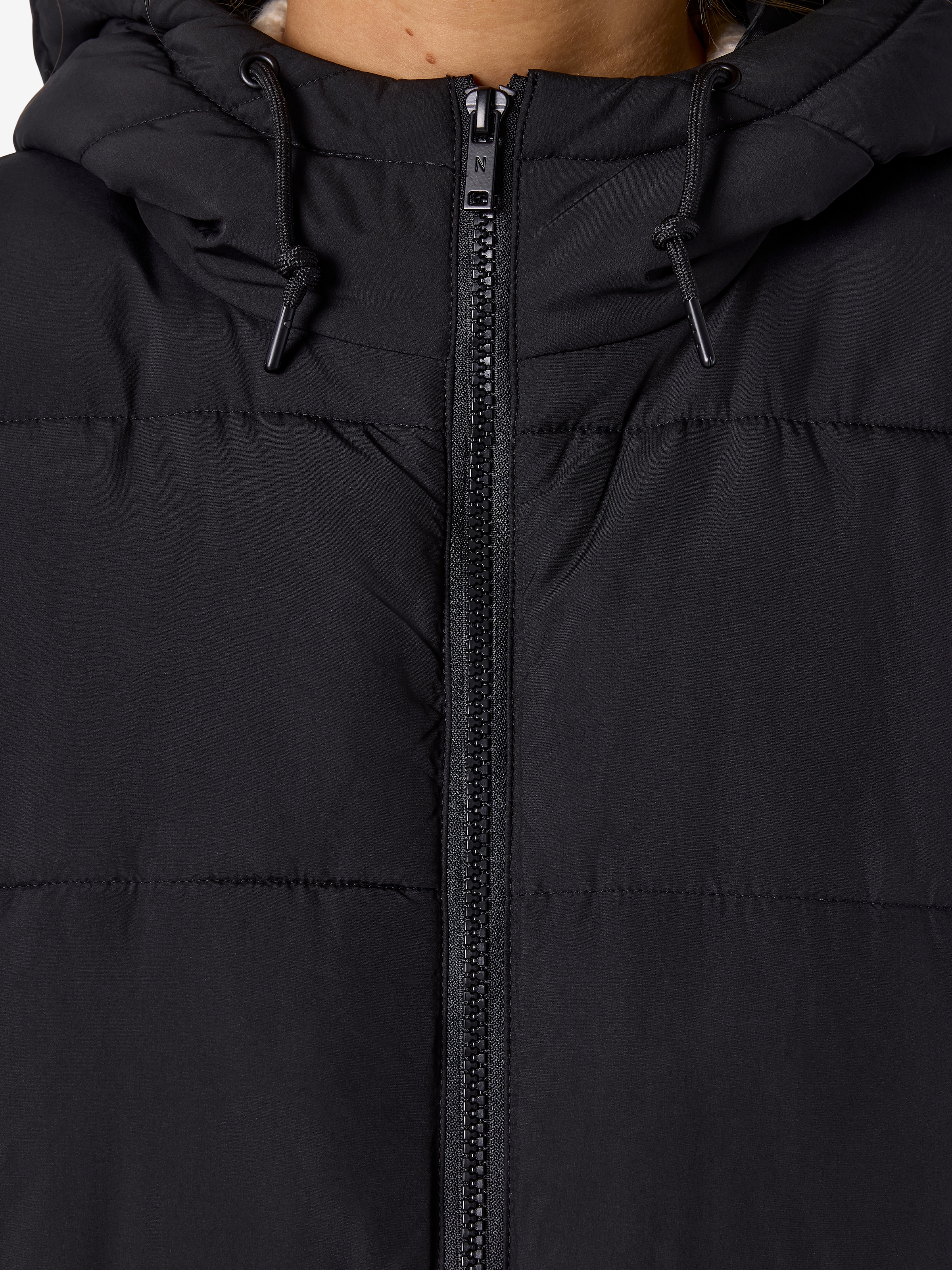 Noisy may Steppmantel »NMROSY X-LONG PUFFER COAT NOOS« Kunstfaser