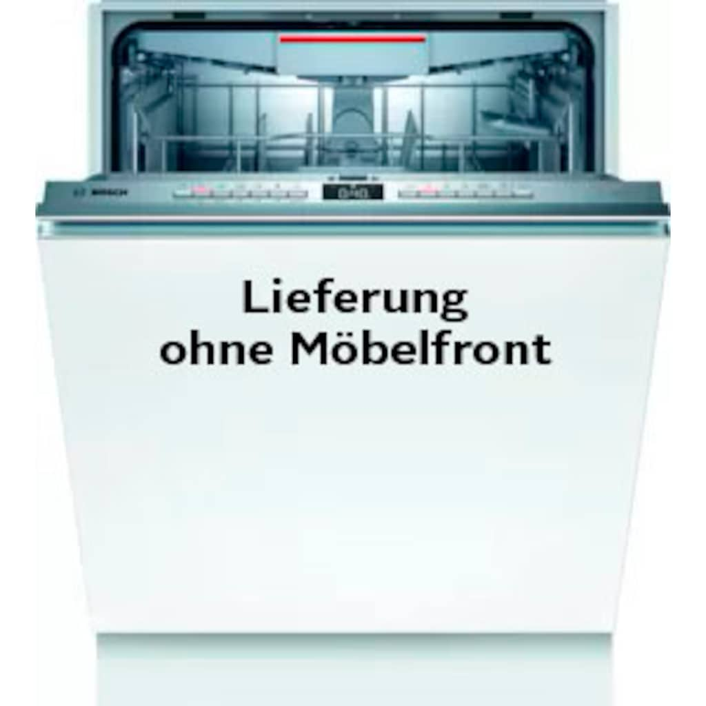 BOSCH vollintegrierbarer Geschirrspüler »SMV4HVX31E«, Serie 4, SMV4HVX31E, 13 Maßgedecke