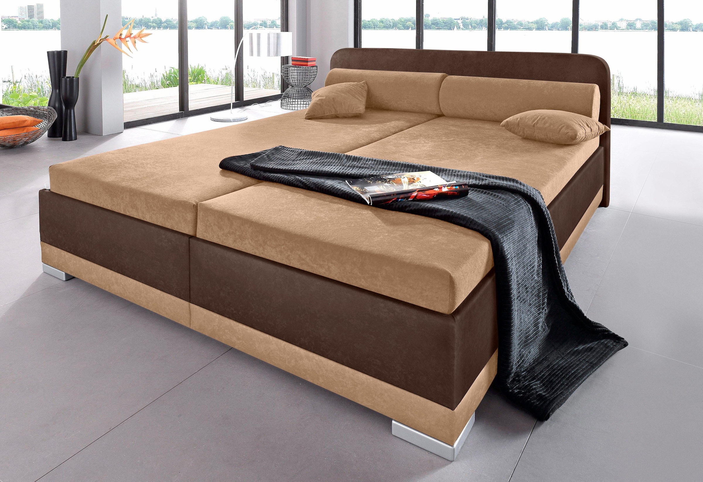 Maintal Polsterbett »wahlweise mit Matratze und praktischen Bettkasten,« in günstig online kaufen