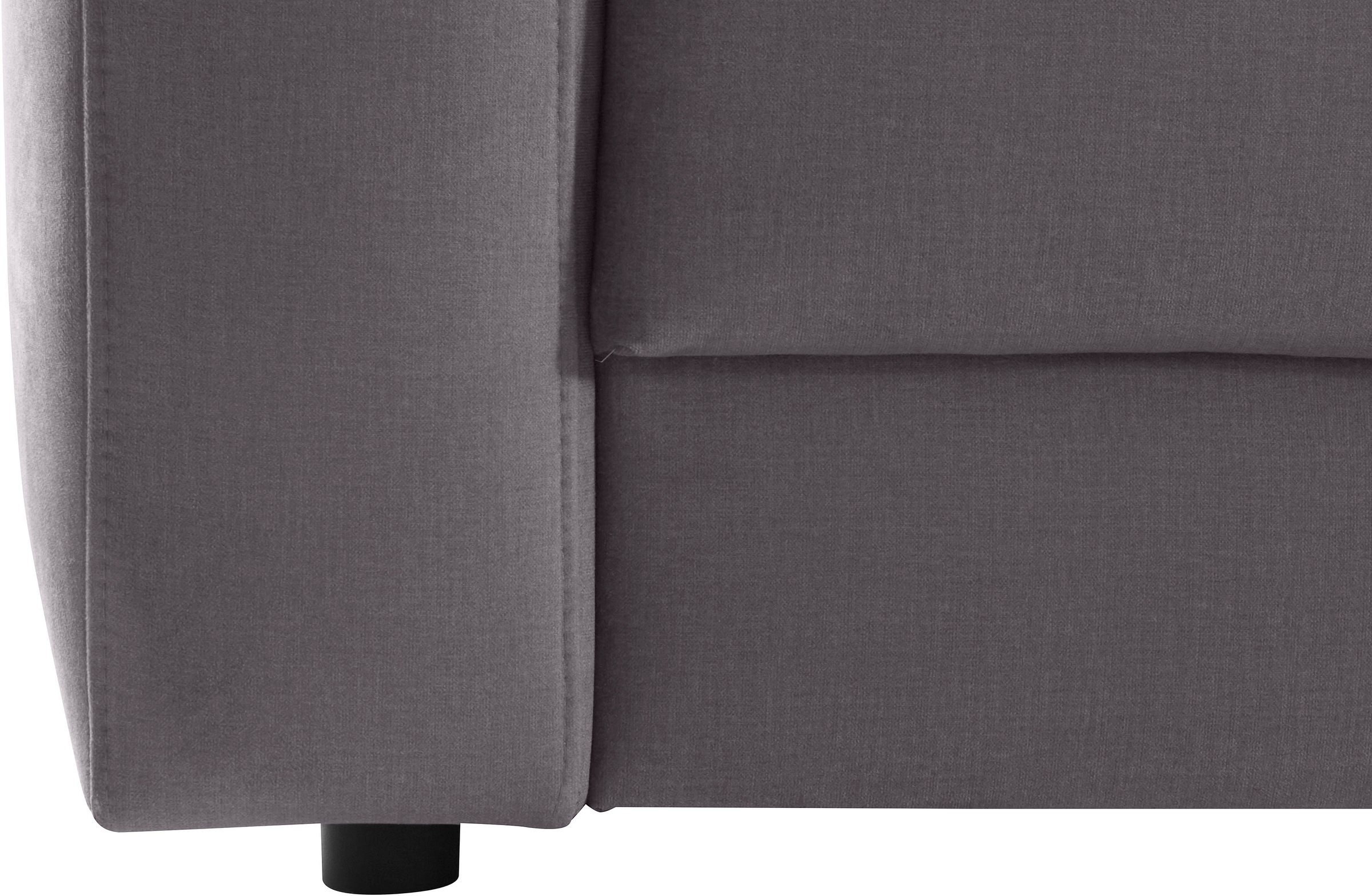 Places of Style Ecksofa »Bloomfield, Breite 304cm, Mega Polsterecke mit viel Platz, L-Form«, extra tiefe Sitzfläche, wahlweise mit Sitztiefenverstellung