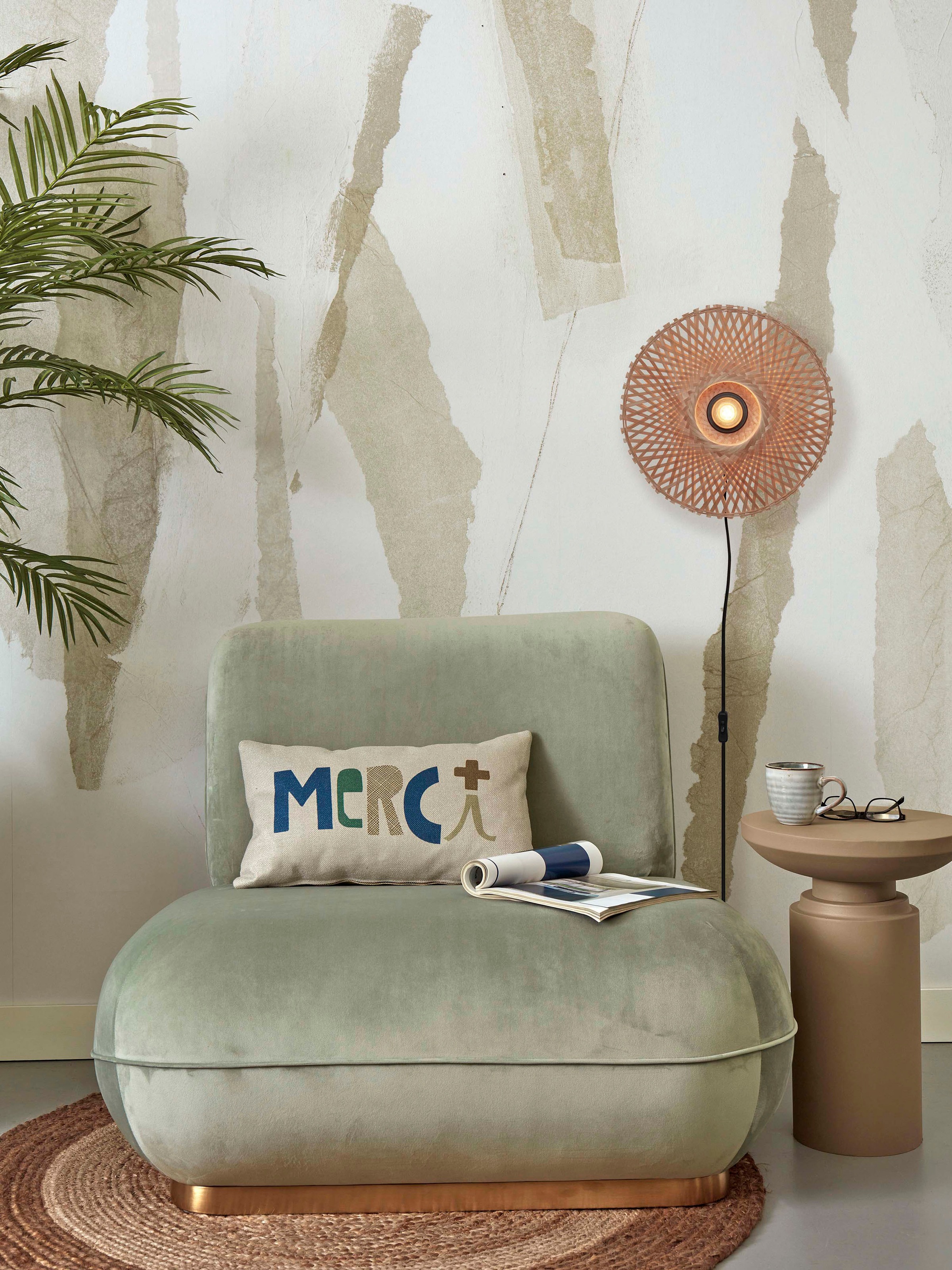 GOOD&MOJO Wandleuchte »KALIMANTAN« E27 1 Stk.