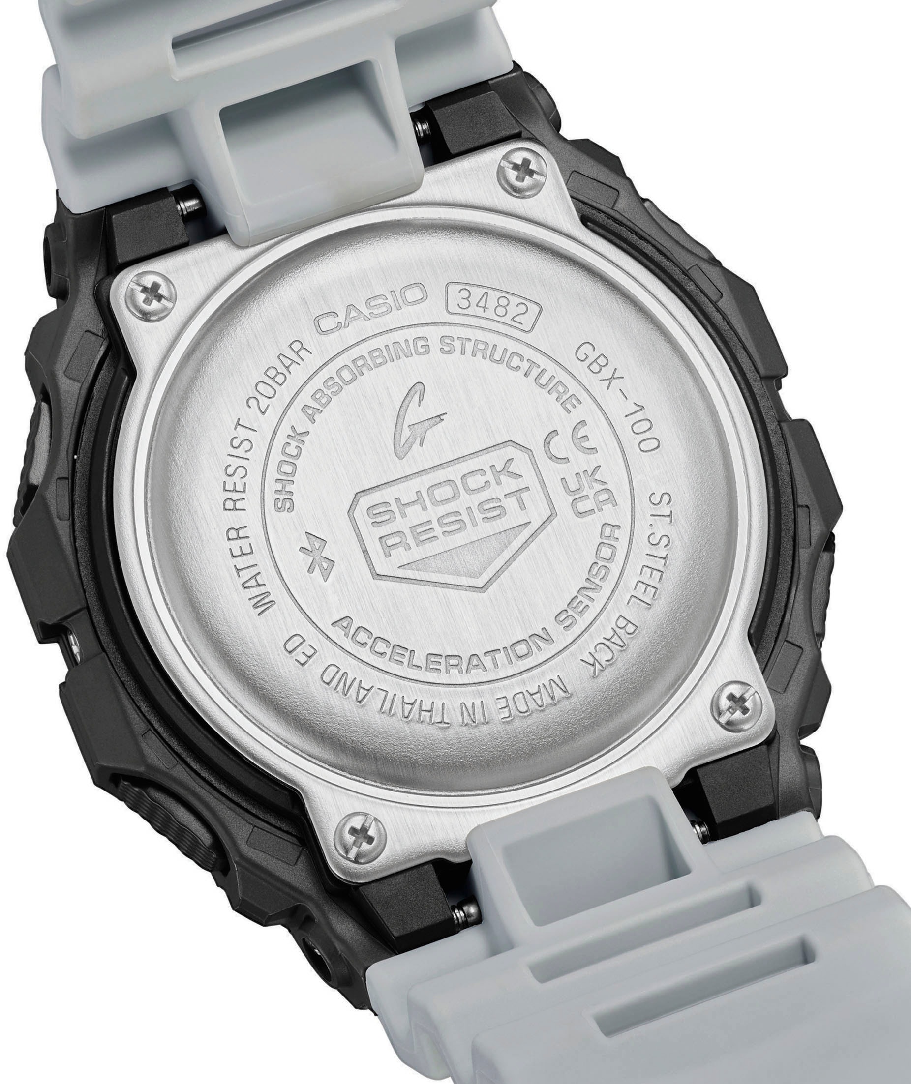 CASIO G-SHOCK Smartwatch, Armbanduhr, Herrenuhr, Bluetooth, Stoppfunktion, Mondphase)