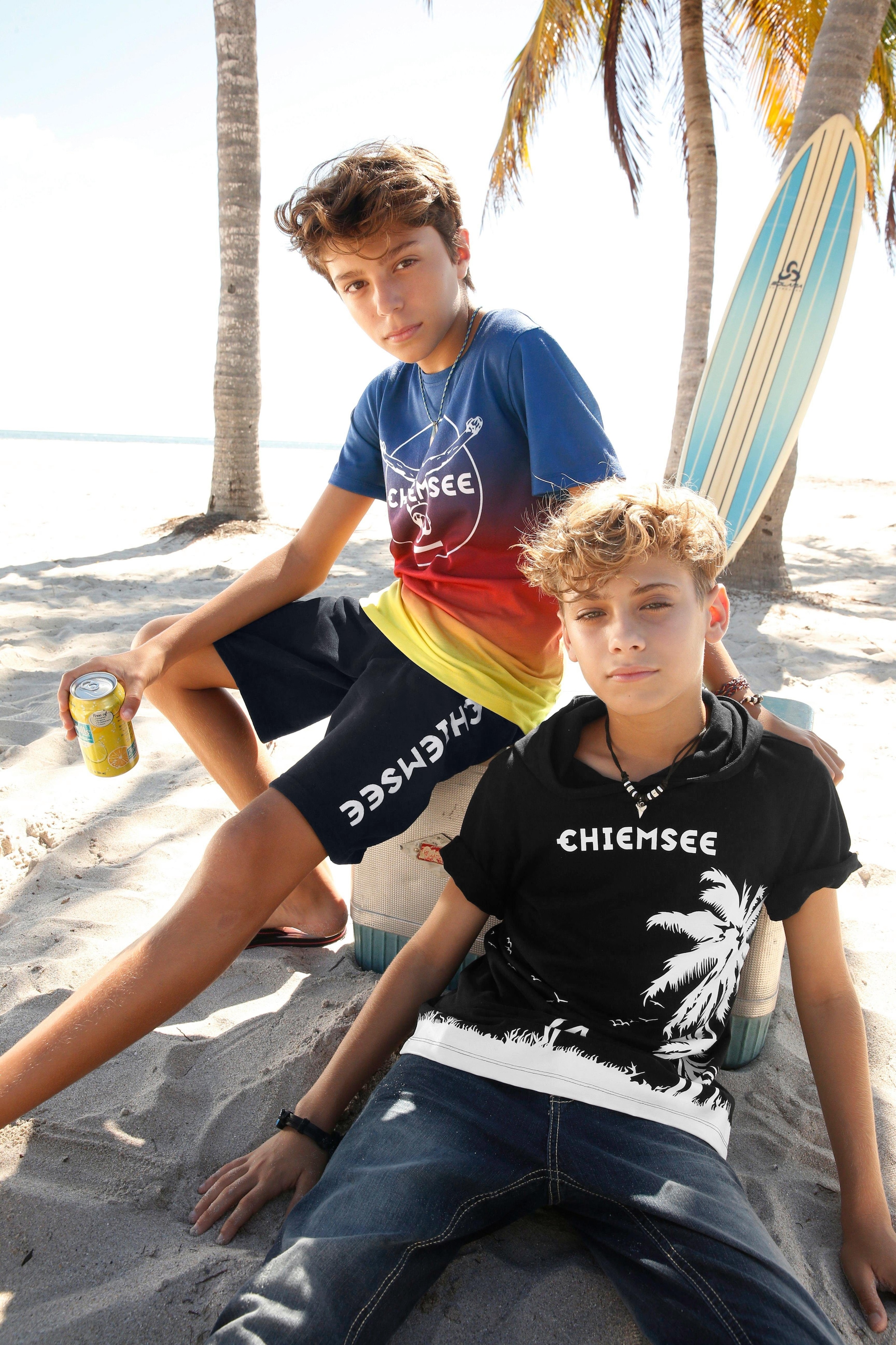 Chiemsee T-Shirt »mit Palmendruck« bestellen online