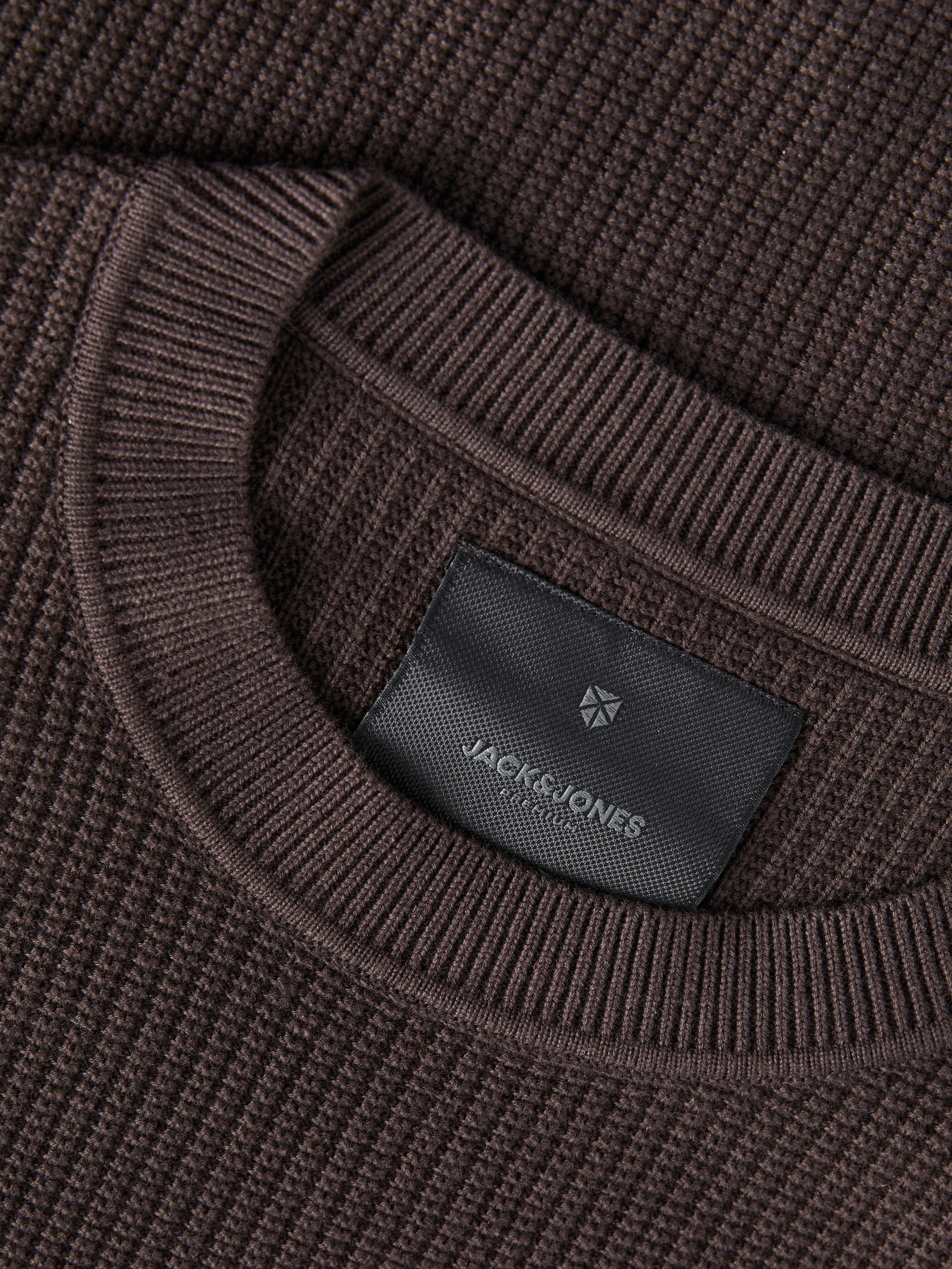 Jack & Jones Rundhalspullover »JPRBLACONNOR KNIT CREW NECK« Baumwolle, regular fit