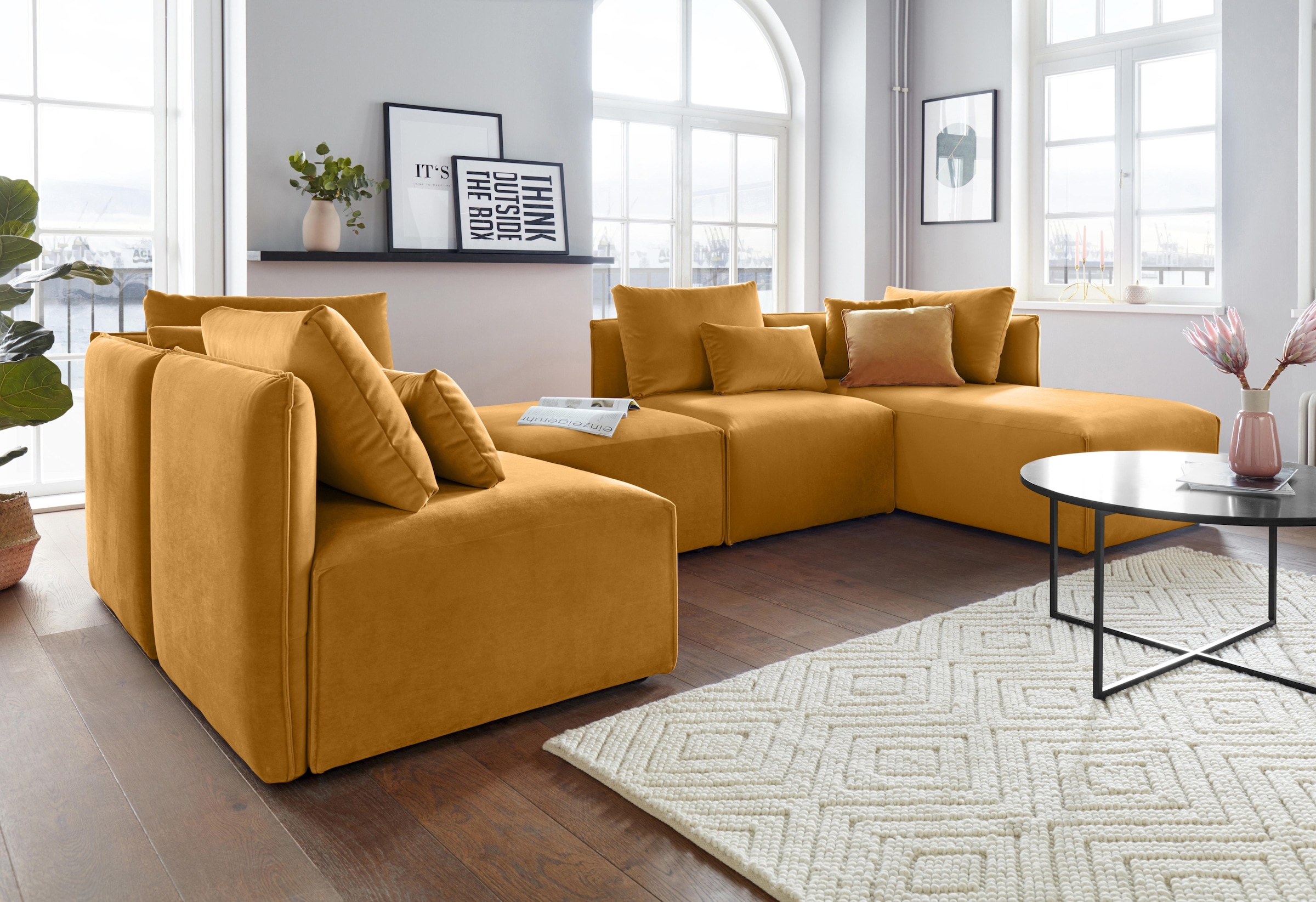 andas Sofa-Eckelement »Nöre«, Modul - zum Zusammenstellen; in vielen Bezugsqualitäten und Farben