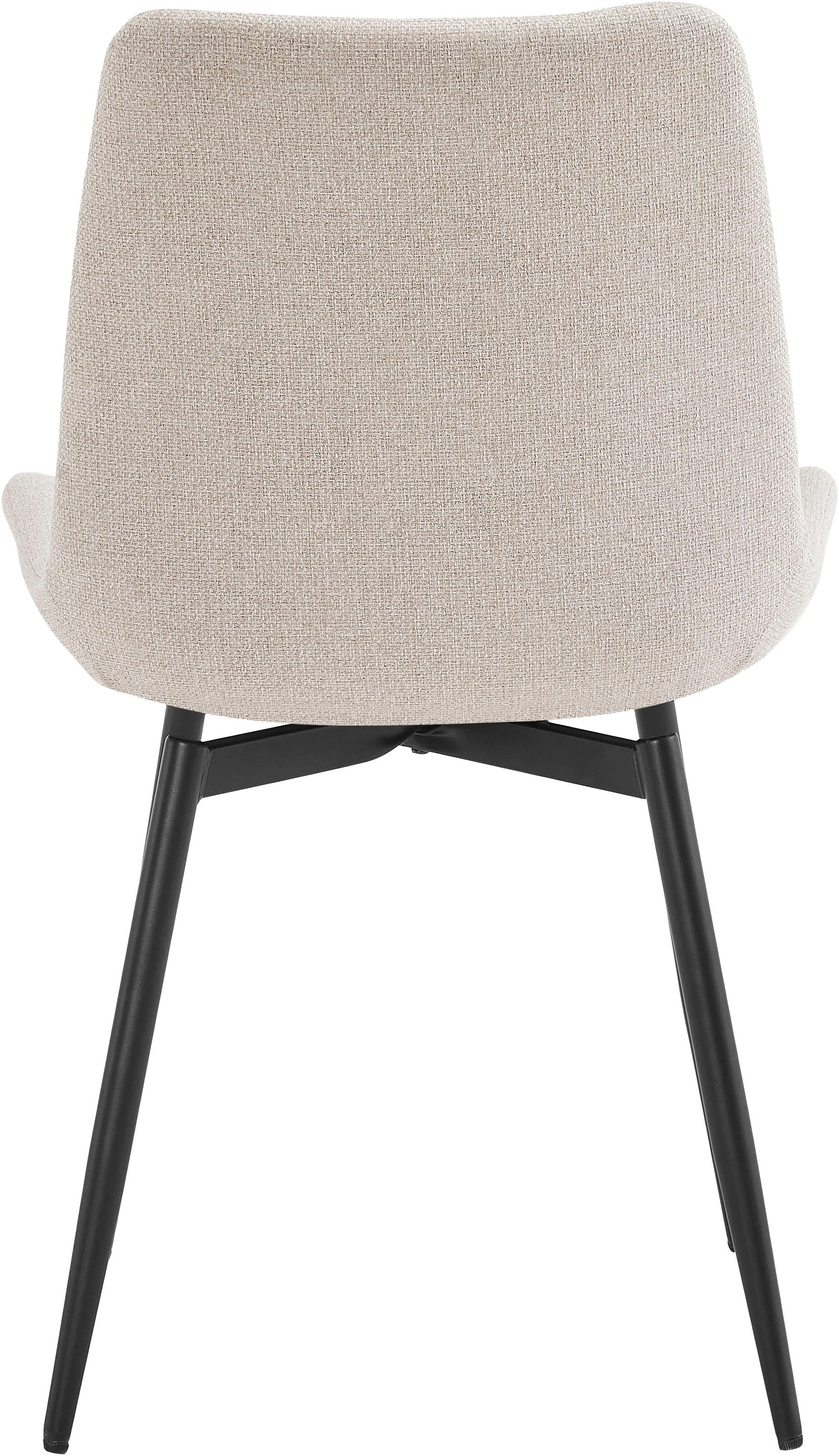 OTTO home Esszimmerstuhl »Juniper« () 2 Stk.Stuhl aus Webstoff mit moderner Rautensteppung und 360° Drehfunktion