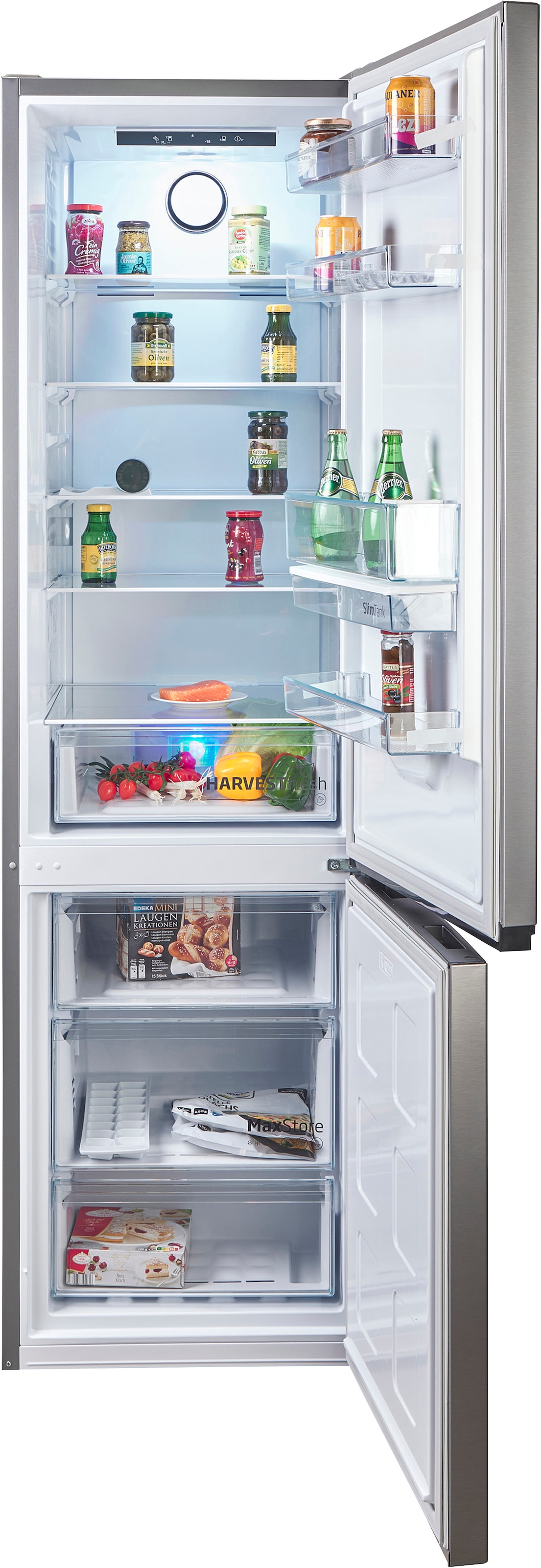 BEKO Kühl-/Gefrierkombination »B5RCNA406DHXB1« 203,5 cm hoch 59,5 cm breit