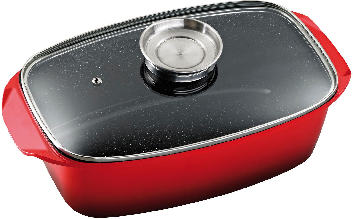 KING Bräter »5L« Aluminiumguss Set, 3 Schüsseln mit Kunststoffdeckeln: Ø17. günstig online kaufen