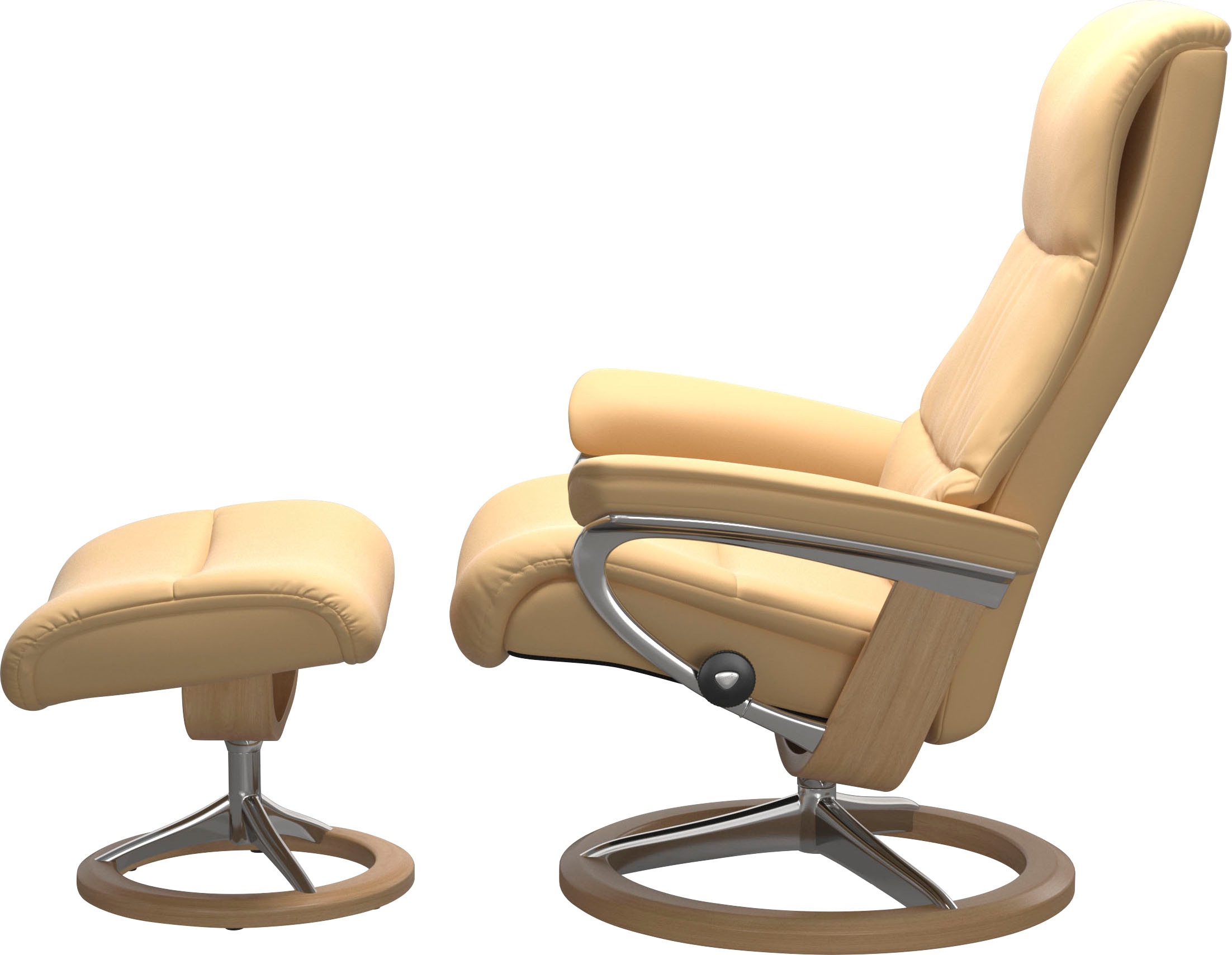 Stressless® Relaxsessel »View« mit Signature Base, Größe M,Gestell Eiche