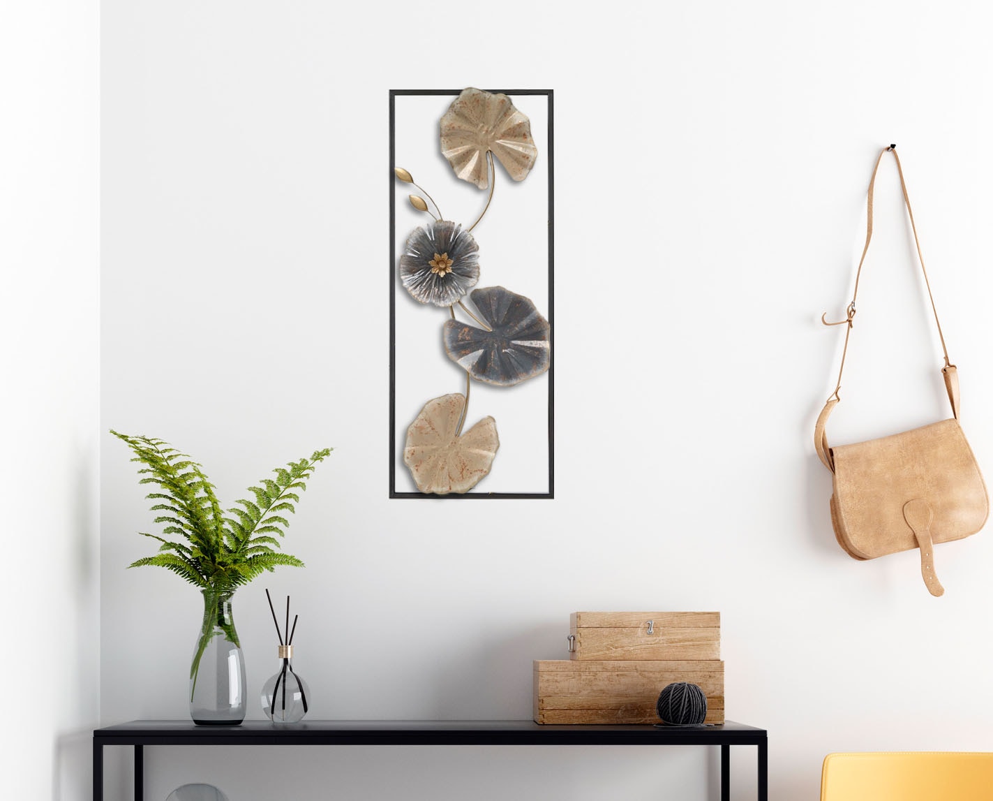 Bönninghoff Metallbild »SEEROSEN 29x74 cm – Deko modern«