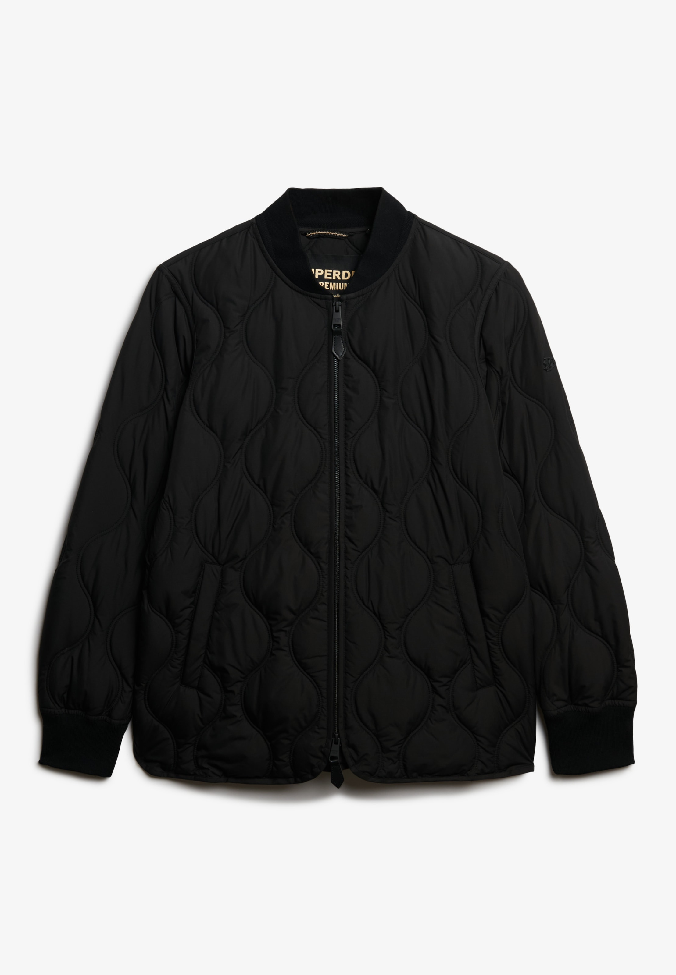 Superdry Steppjacke »SHORT QUILTED LINER JACKET« ohne Kapuze