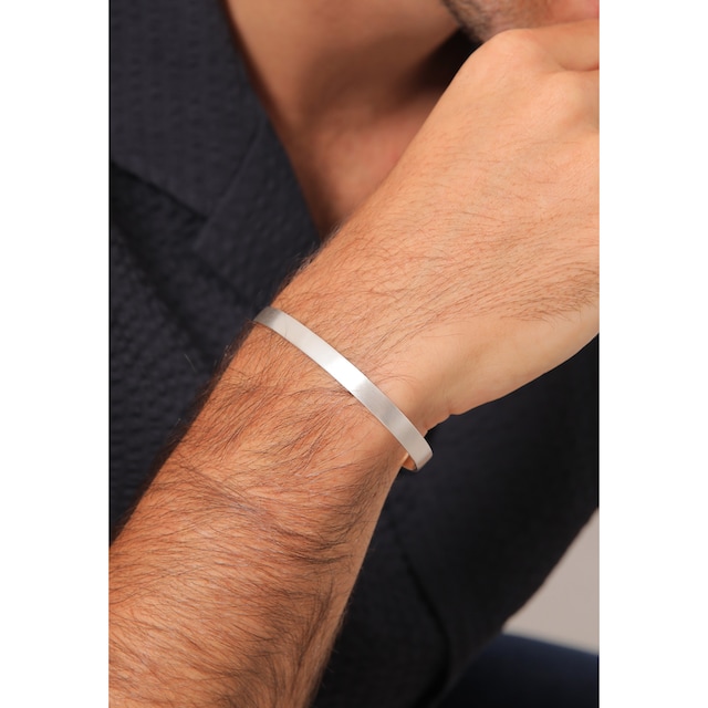 Kuzzoi Armband »Herren Basic Bangle Matt 925 Silber« online kaufen
