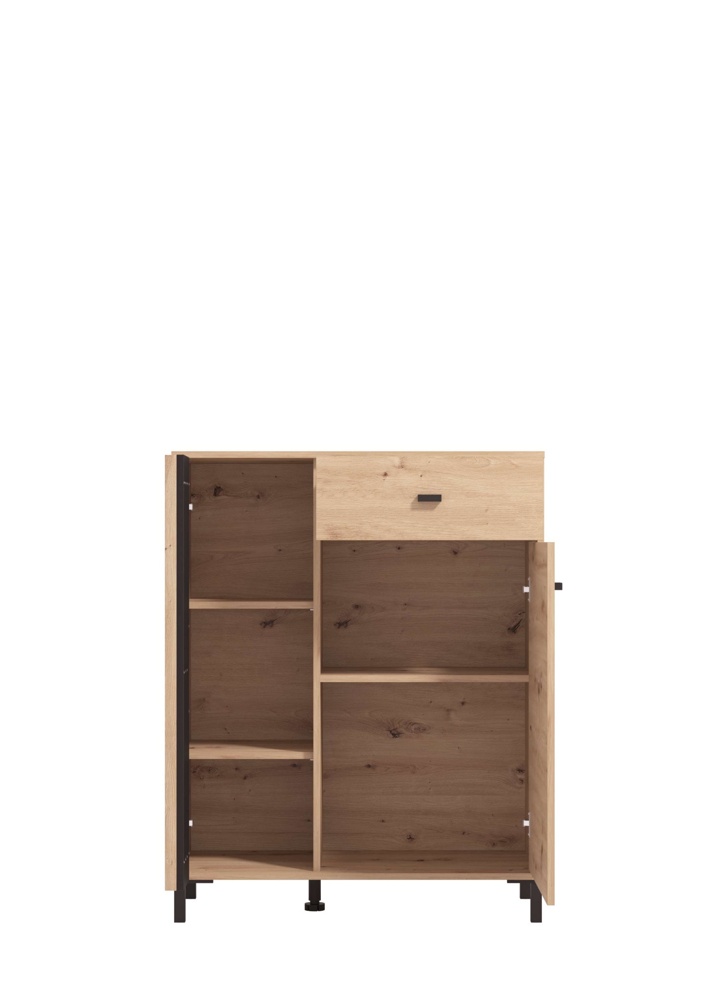 Home affaire Garderoben-Set »LAVAL, Flurmöbel, Dielenmöbel, Flurschrank, Flurgarderobe B= 221 cm« 5tlg, 5 Stk. tlg.