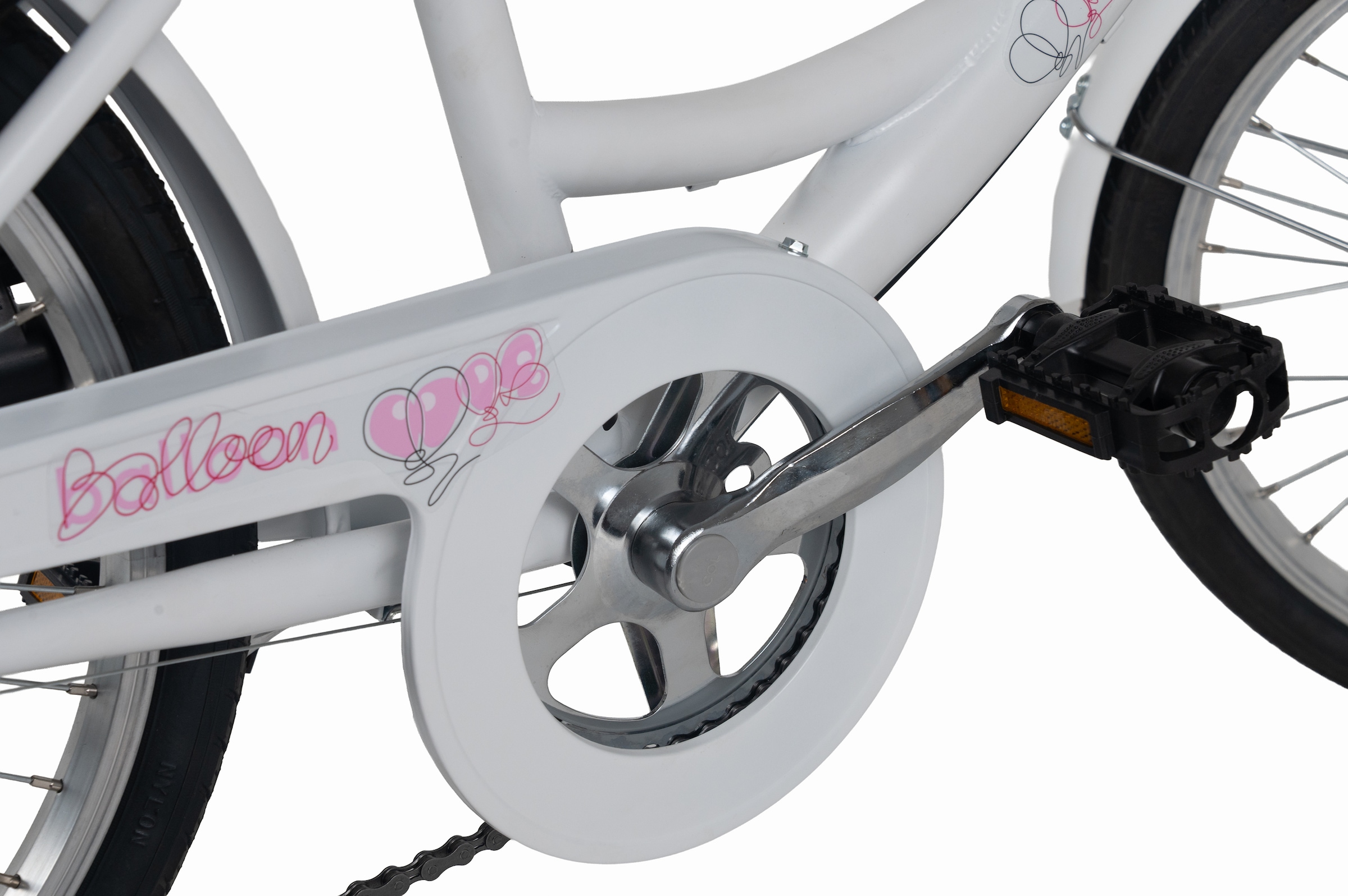 Dacapo Kinderfahrrad »DaCapo Kinderfahrrad 20'' Balloon 6 Gänge« 6 Gang Shimano Tourney Schaltwerk Kettenschaltung