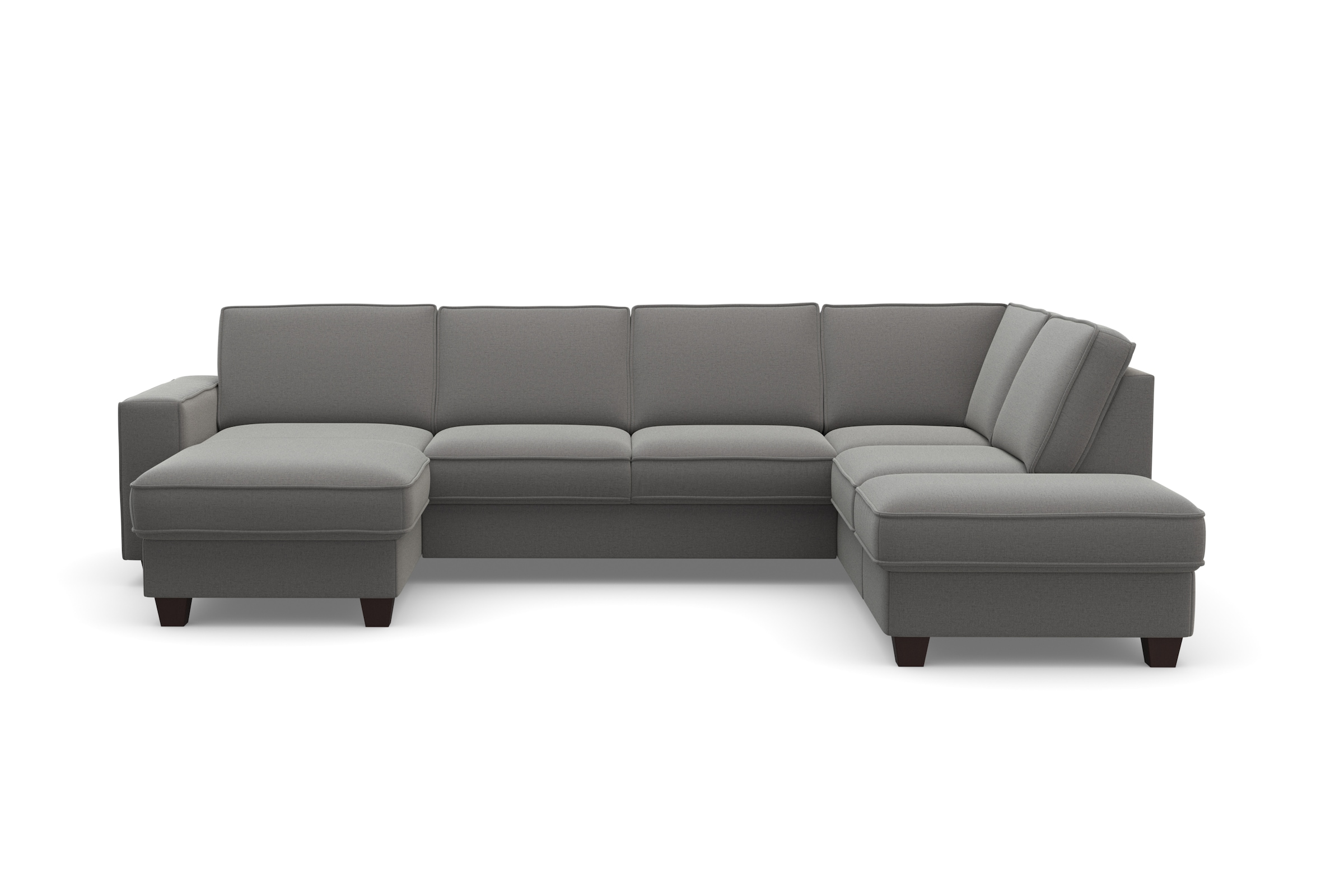 Home affaire Wohnlandschaft »County U-Form« wahlweise Ottomane links oder r günstig online kaufen