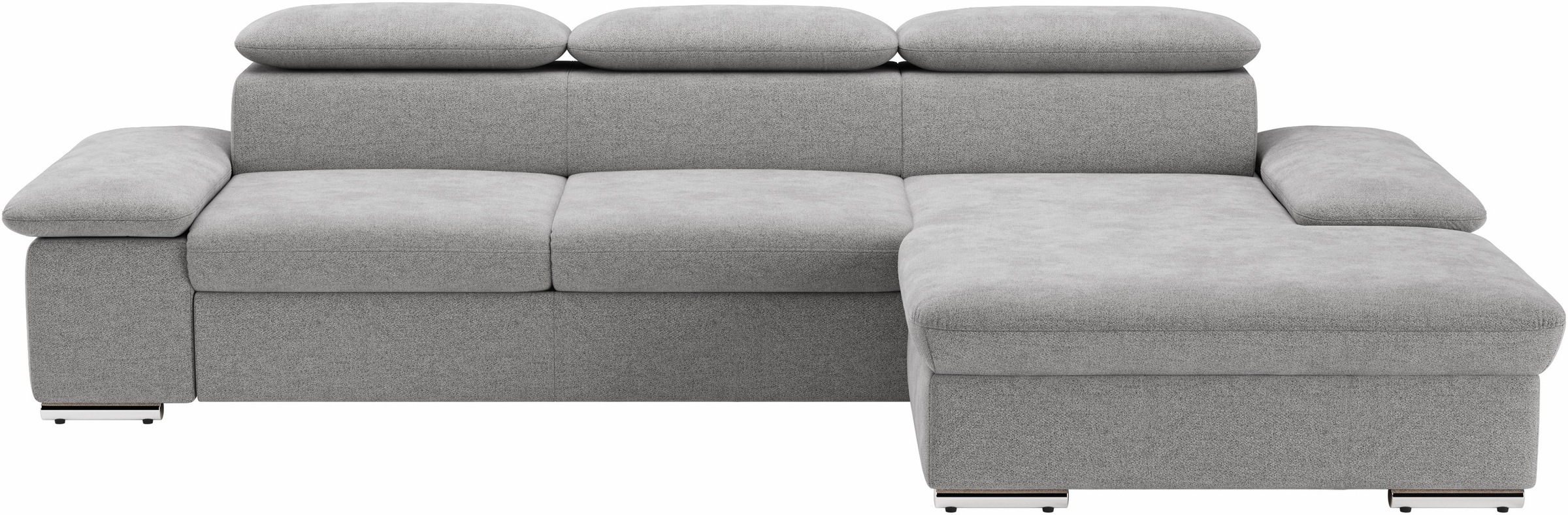 sit&more Ecksofa »Valantine L-Form, B: 286 cm« mit Arm- & Kopfteilverstellu günstig online kaufen