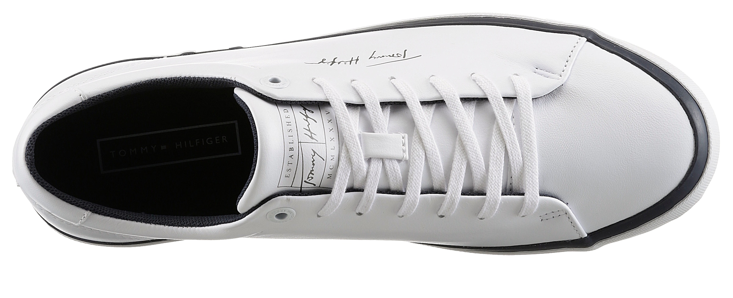Tommy Hilfiger Sneaker »MODERN kaufen LEATHER«, mit in der Sohle Logoflagge VULC CORPORATE online