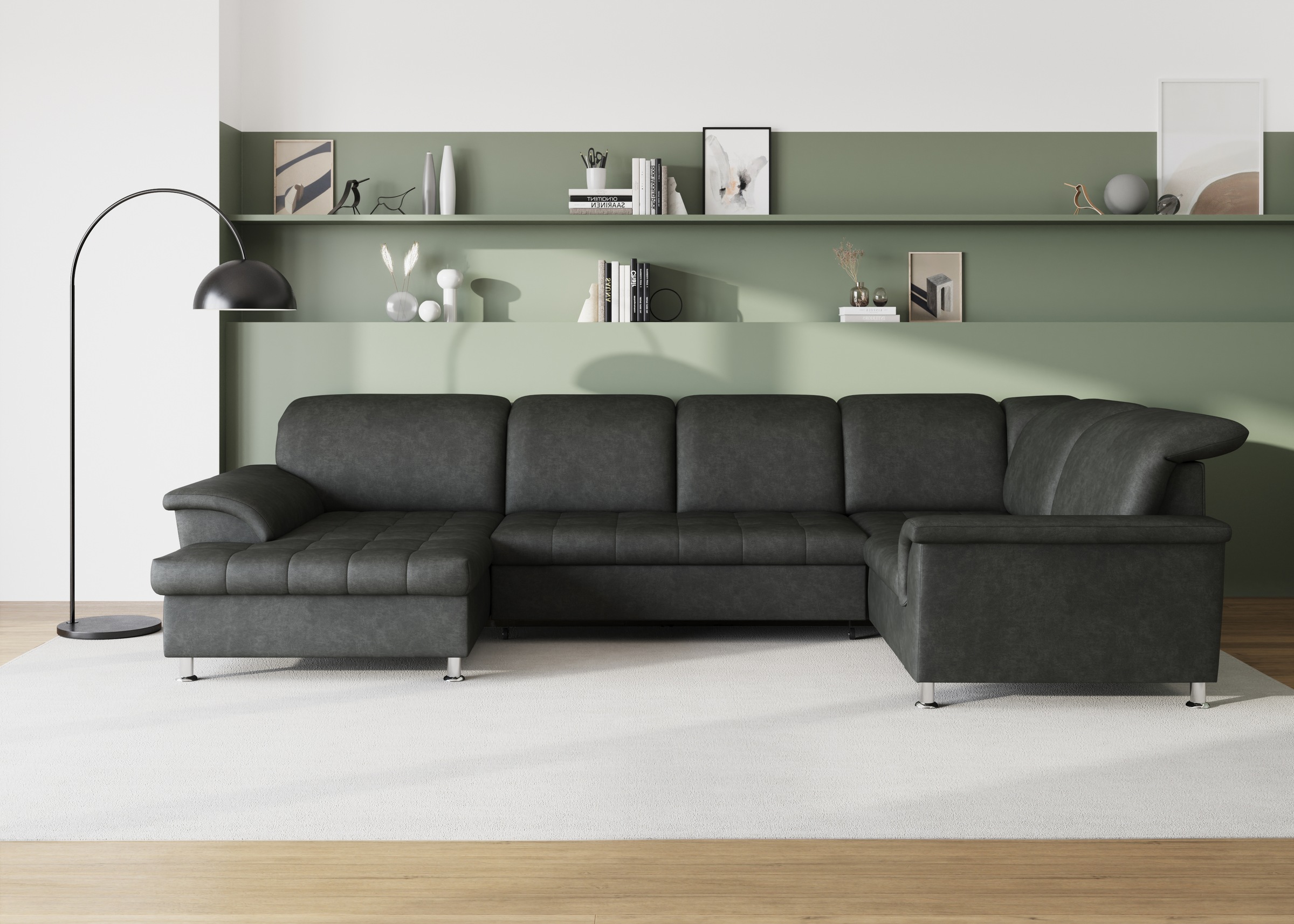 DOMO collection Wohnlandschaft »Franzi optional mit Bettfunktion, Bettkaste günstig online kaufen