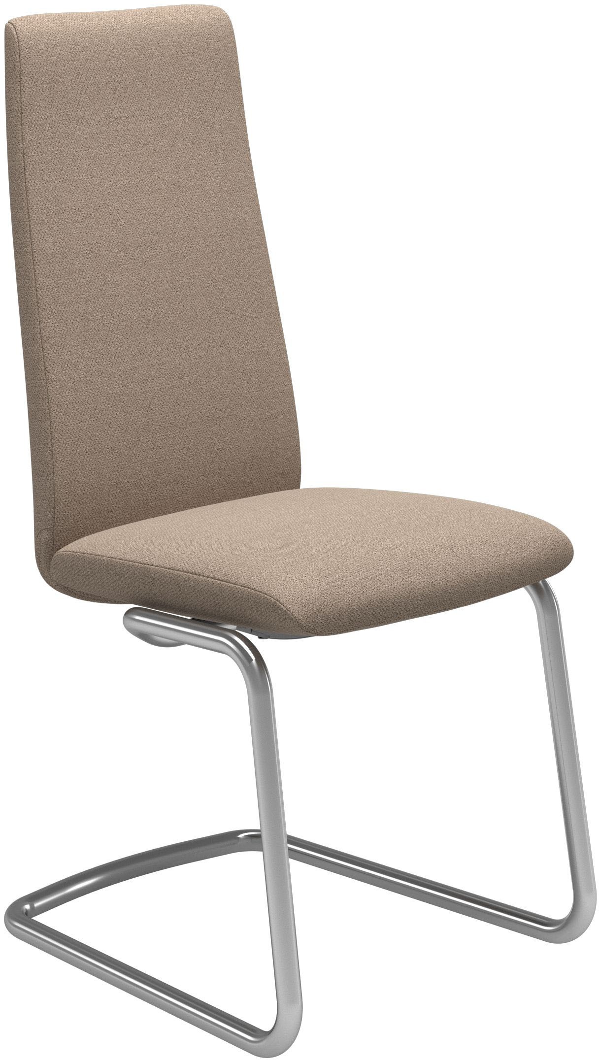 Stressless® Polsterstuhl »Laurel«, ROHLEDER Stoff Q2 FARON, High Back, Größe M, mit Beinen aus Stahl in Schwarz matt