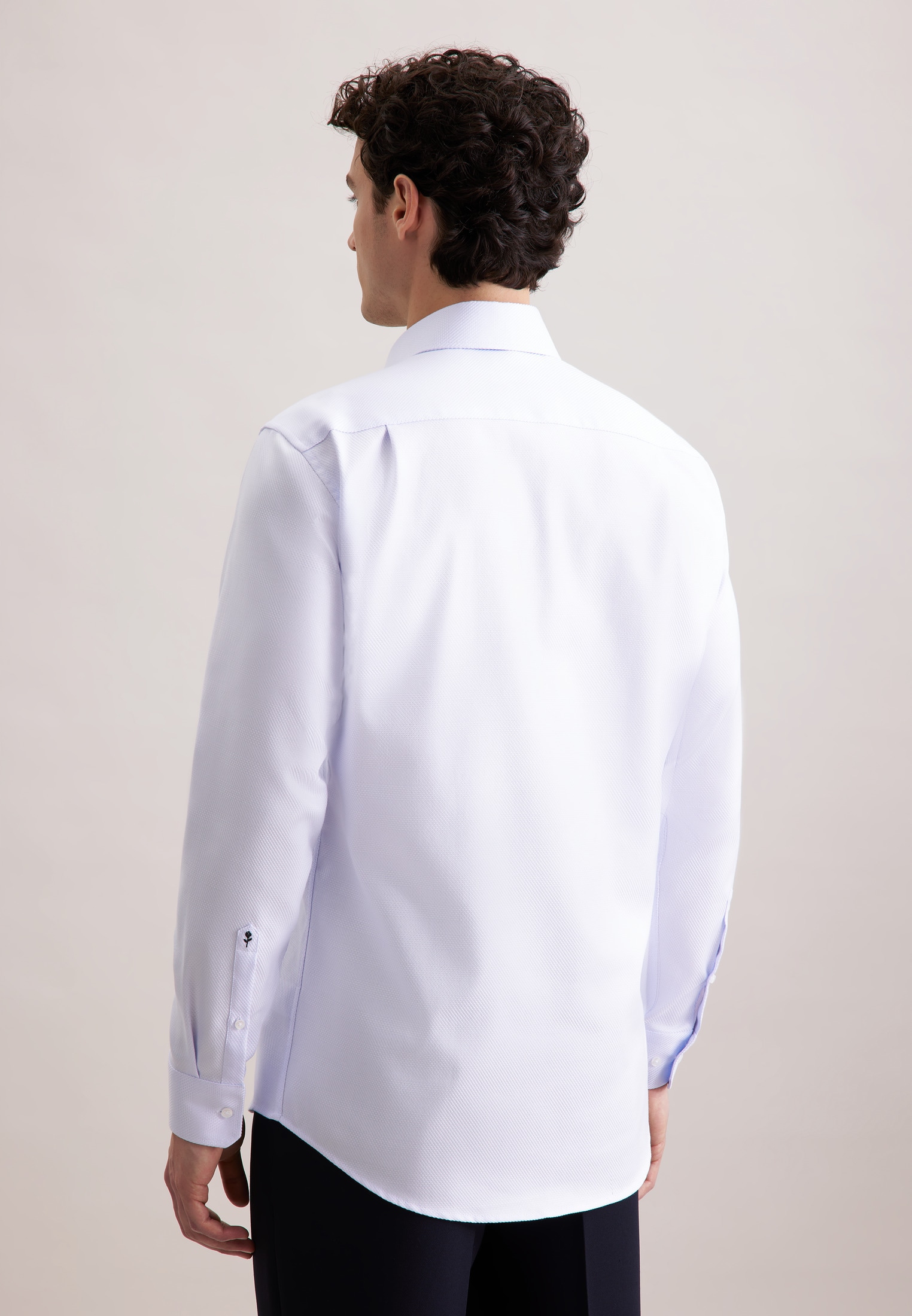 seidensticker Businesshemd »Regular« Regular 1/1 Kentkragen Karo