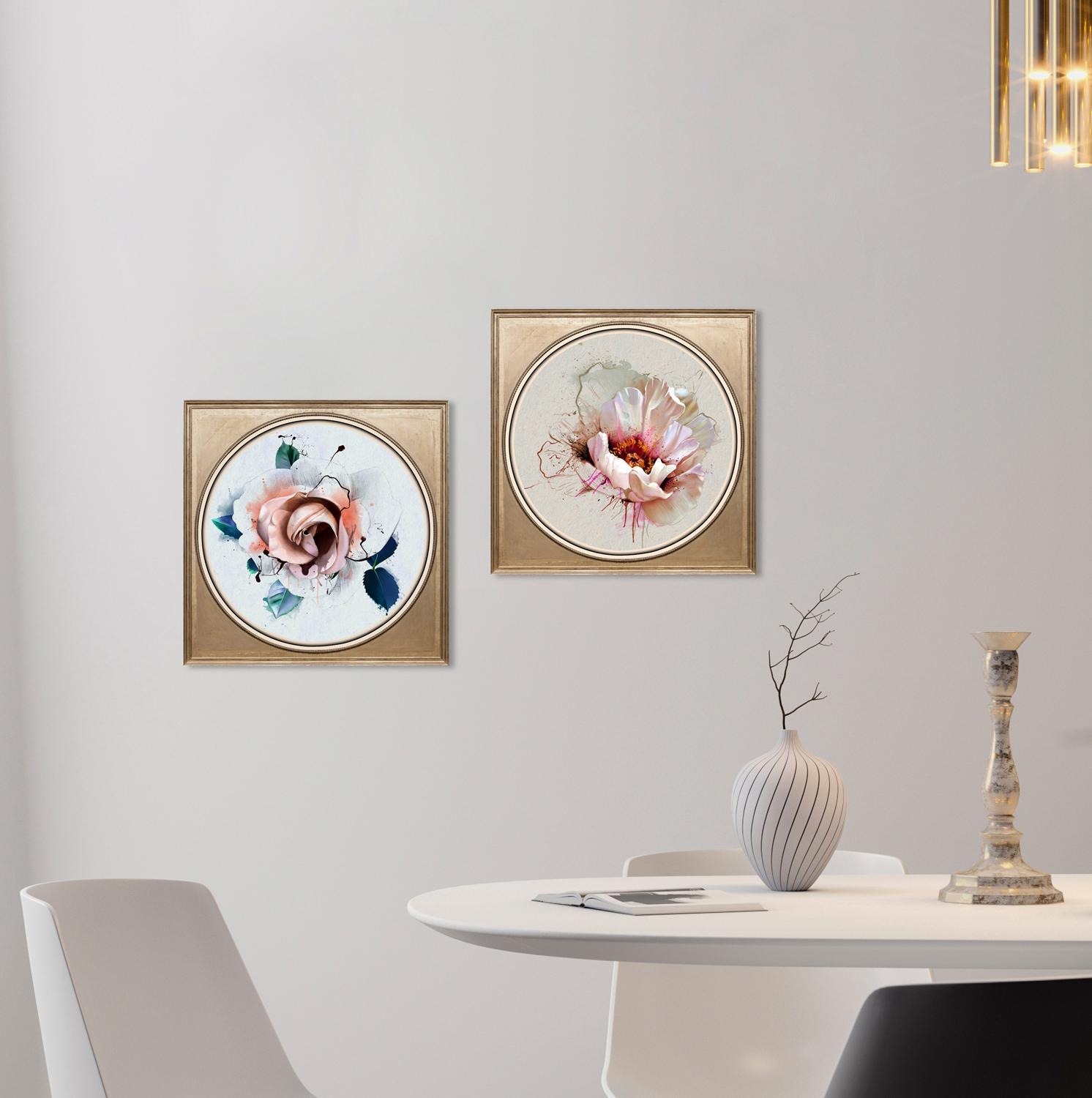 queence Acrylglasbild »Weiße Blüte«, Blumen-Blumenbilder-Kunst-Pflanzen-Pfl günstig online kaufen