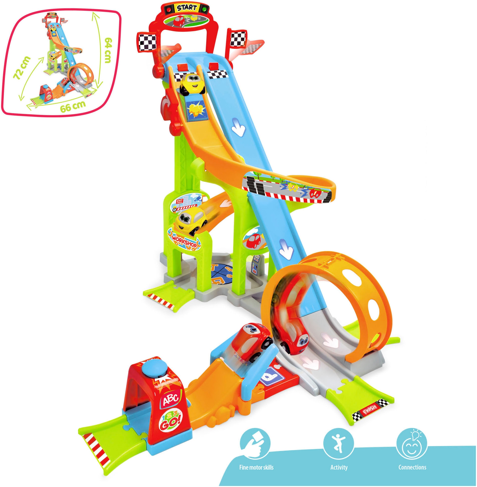 ABC Autorennbahn »Jays Jump N Fun Tower«