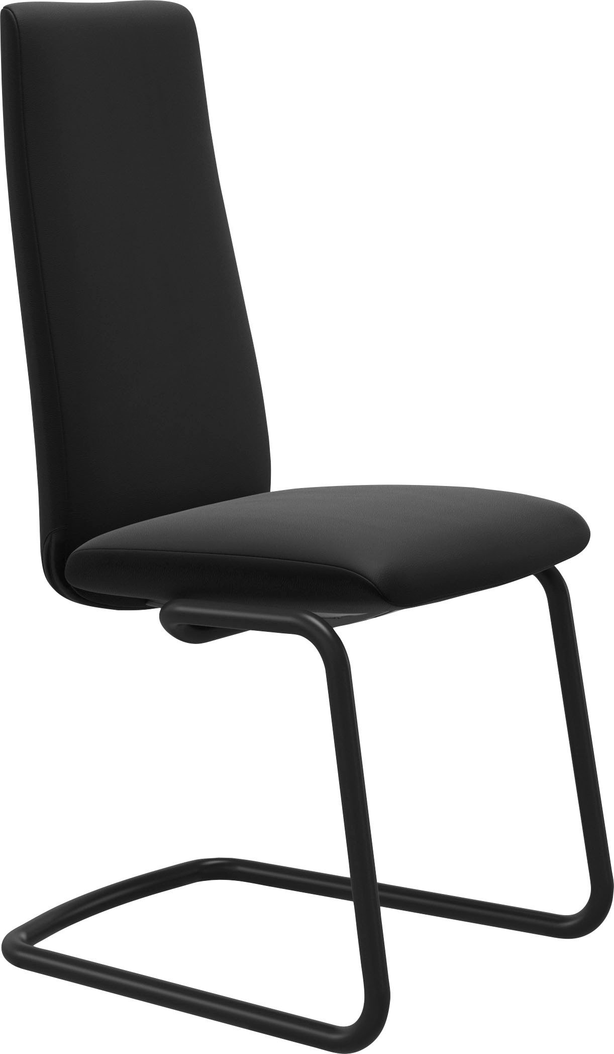Stressless® Polsterstuhl »Laurel«, Leder PALOMA, High Back, Größe M, mit Beinen aus Stahl in Schwarz matt