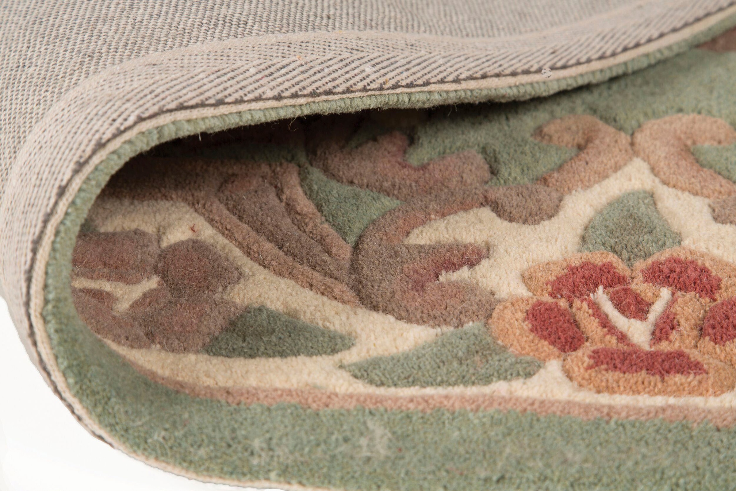 FLAIR RUGS Wollteppich »Aubusson«, rechteckig, 10 mm Höhe