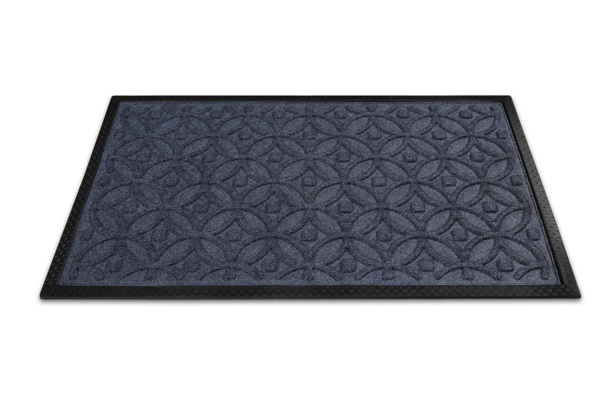 Wecon home Fußmatte »Midnight Mosaic«, rechteckig, 4 mm Höhe, pflegeleicht, günstig online kaufen