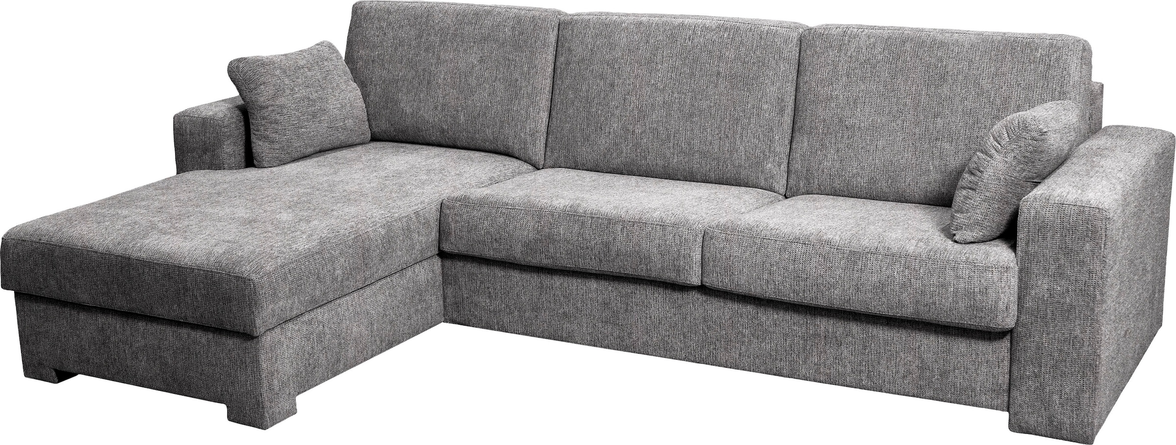 Home affaire Ecksofa Roma "L" Dauerschlaffunktion, mit Unterfederung, Matratzenhöhe 14cm, Liegemaße ca 163x198 cm, L-Form