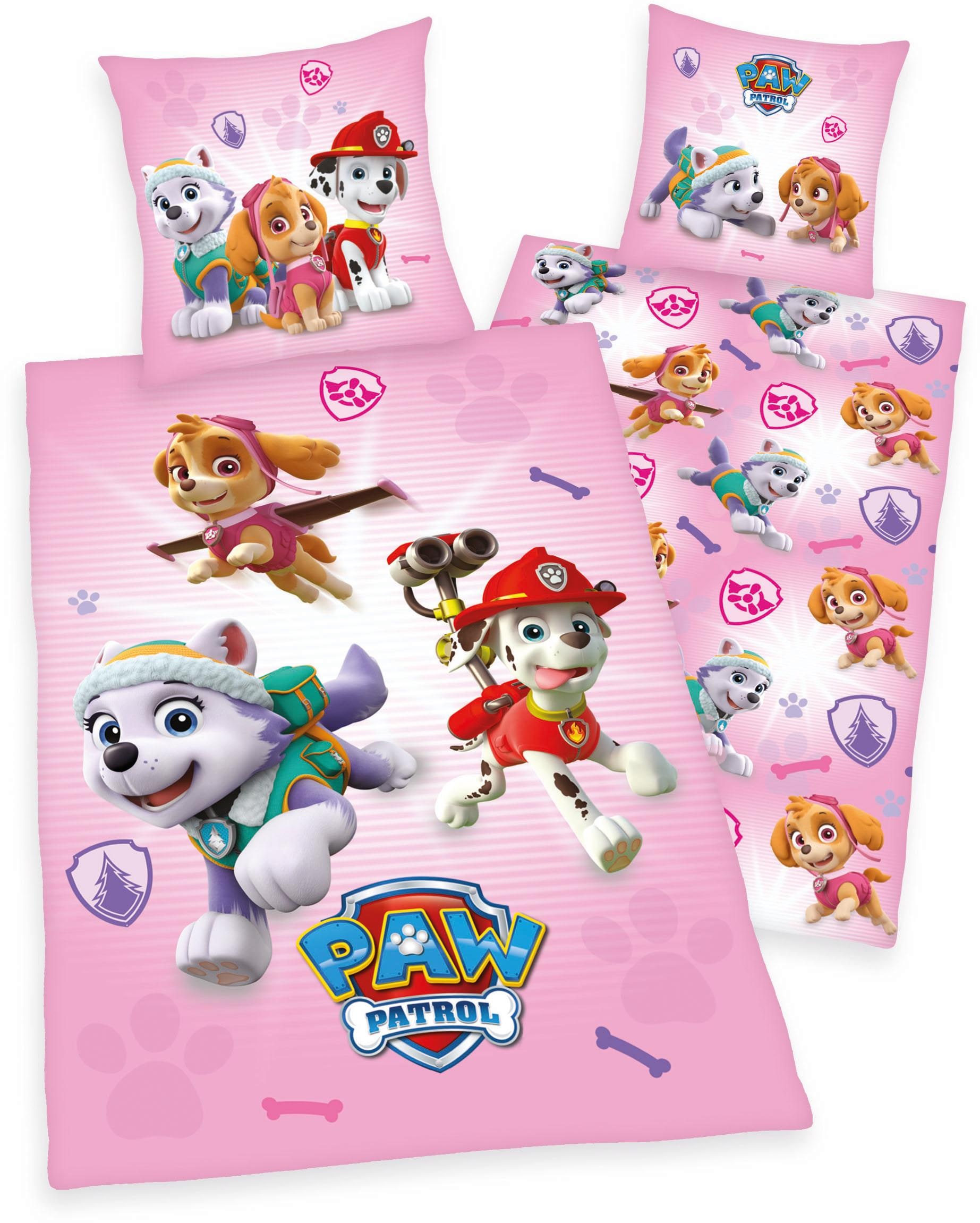 PAW PATROL Kinderbettwäsche »Paw Patrol«, mit tollem Motiv