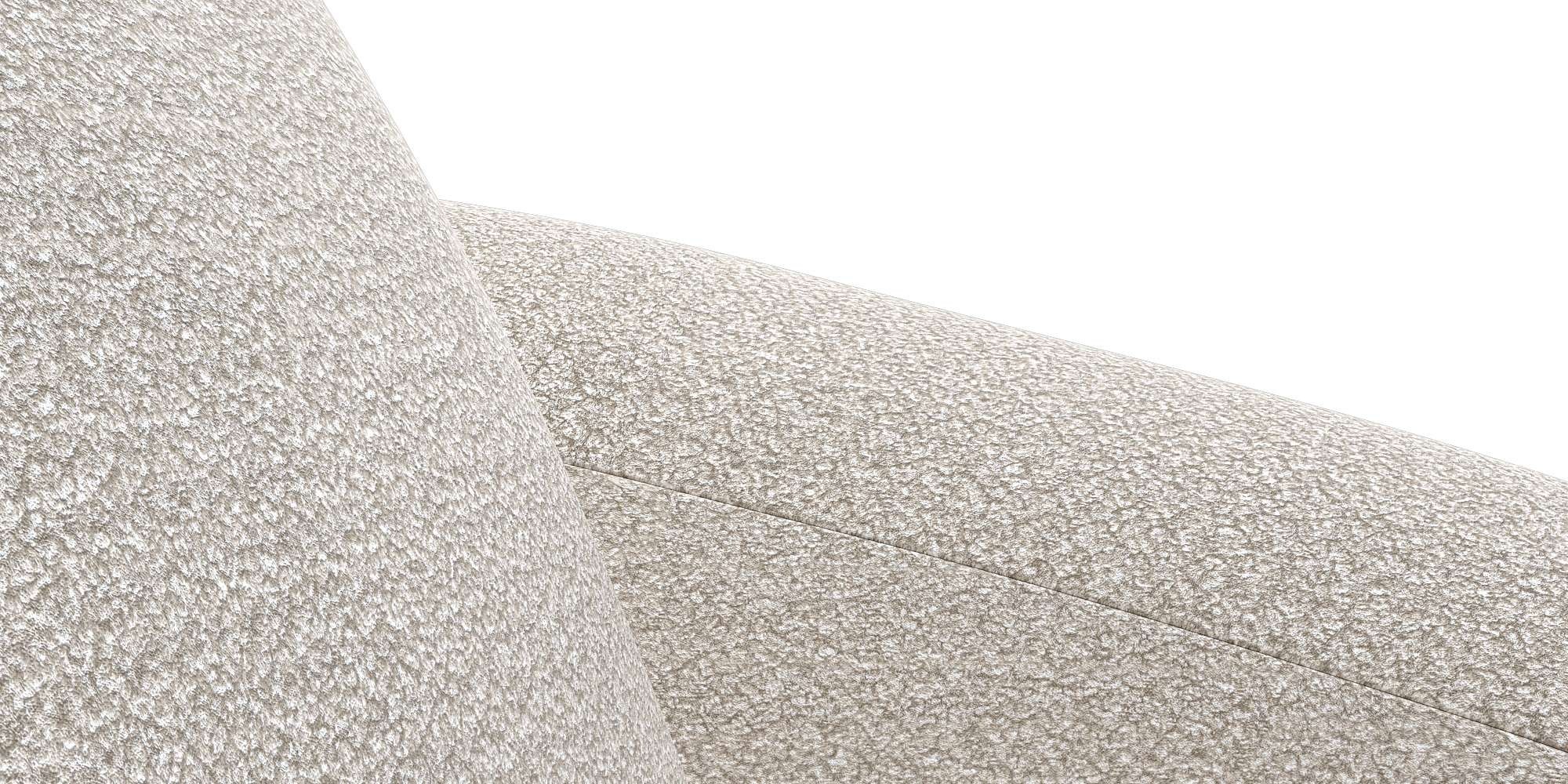 FLEXLUX Sessel »Torino, rund, drehbar, Einzelsofa, Polstersessel,«, Modernes, organisches Sessel-Design, Kaltschaum, Wellenunterfederung