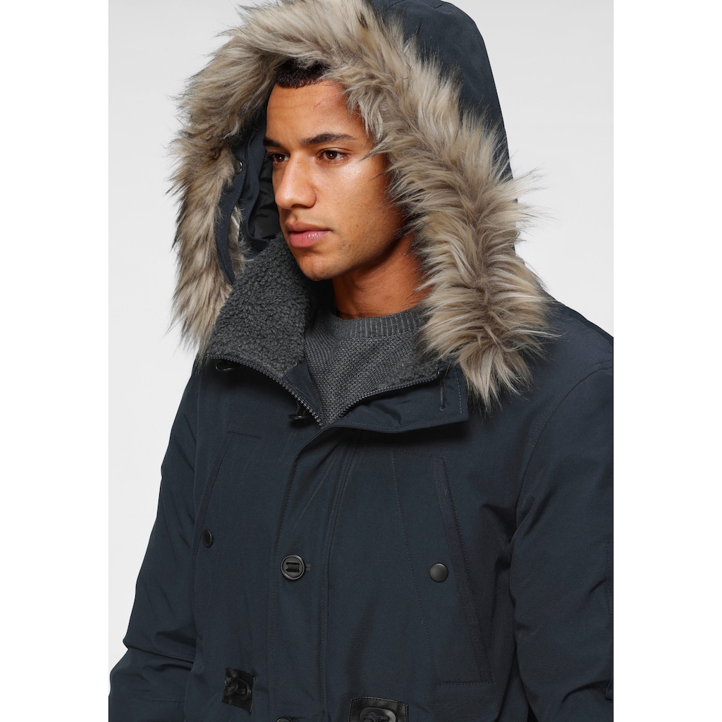 Bruno Banani Parka, mit Kapuze