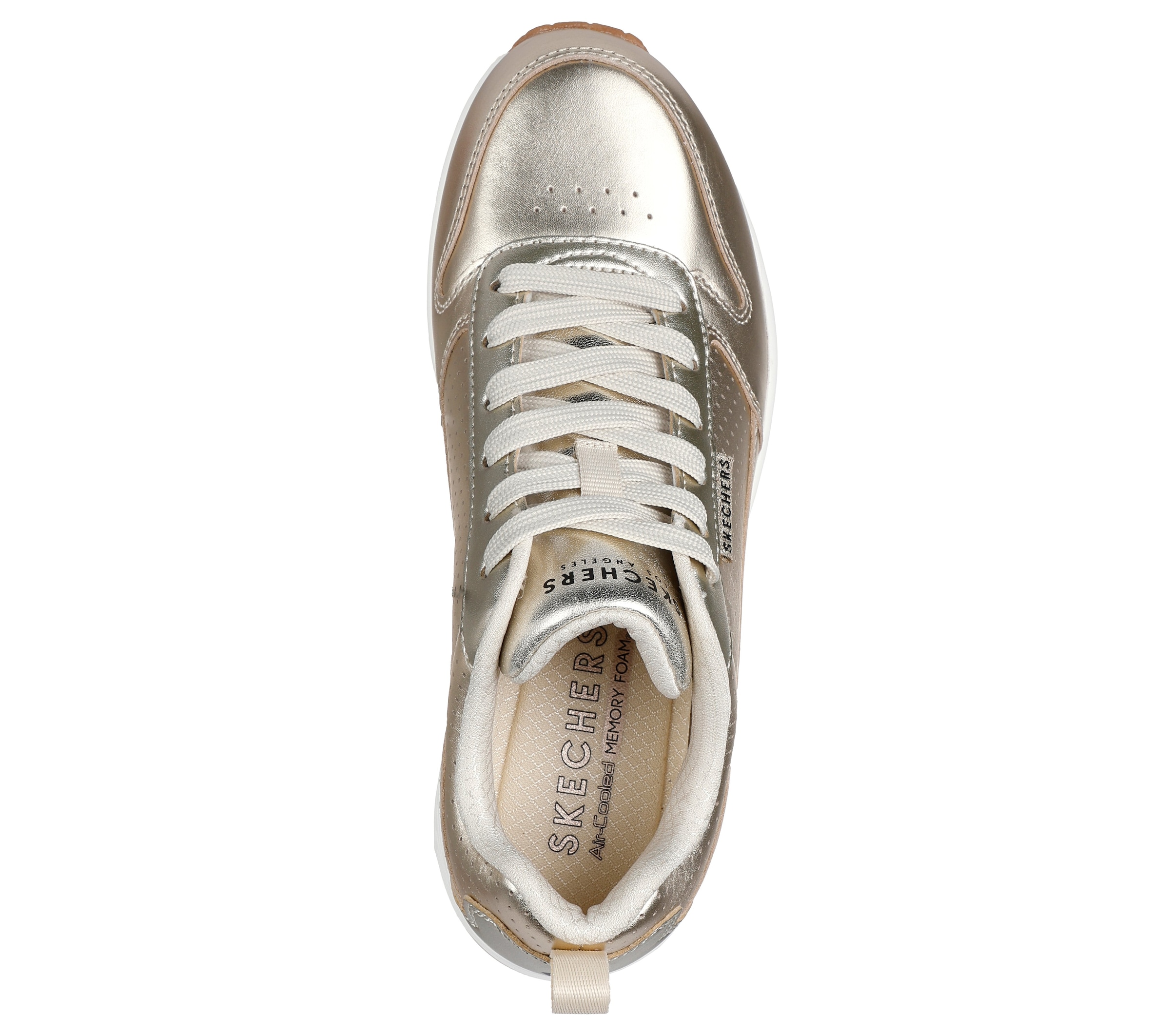 Skechers Sneaker »Uno - Metallixs«, Keilsneaker, Plateausneaker, Schnürschuh mit Skech-Air