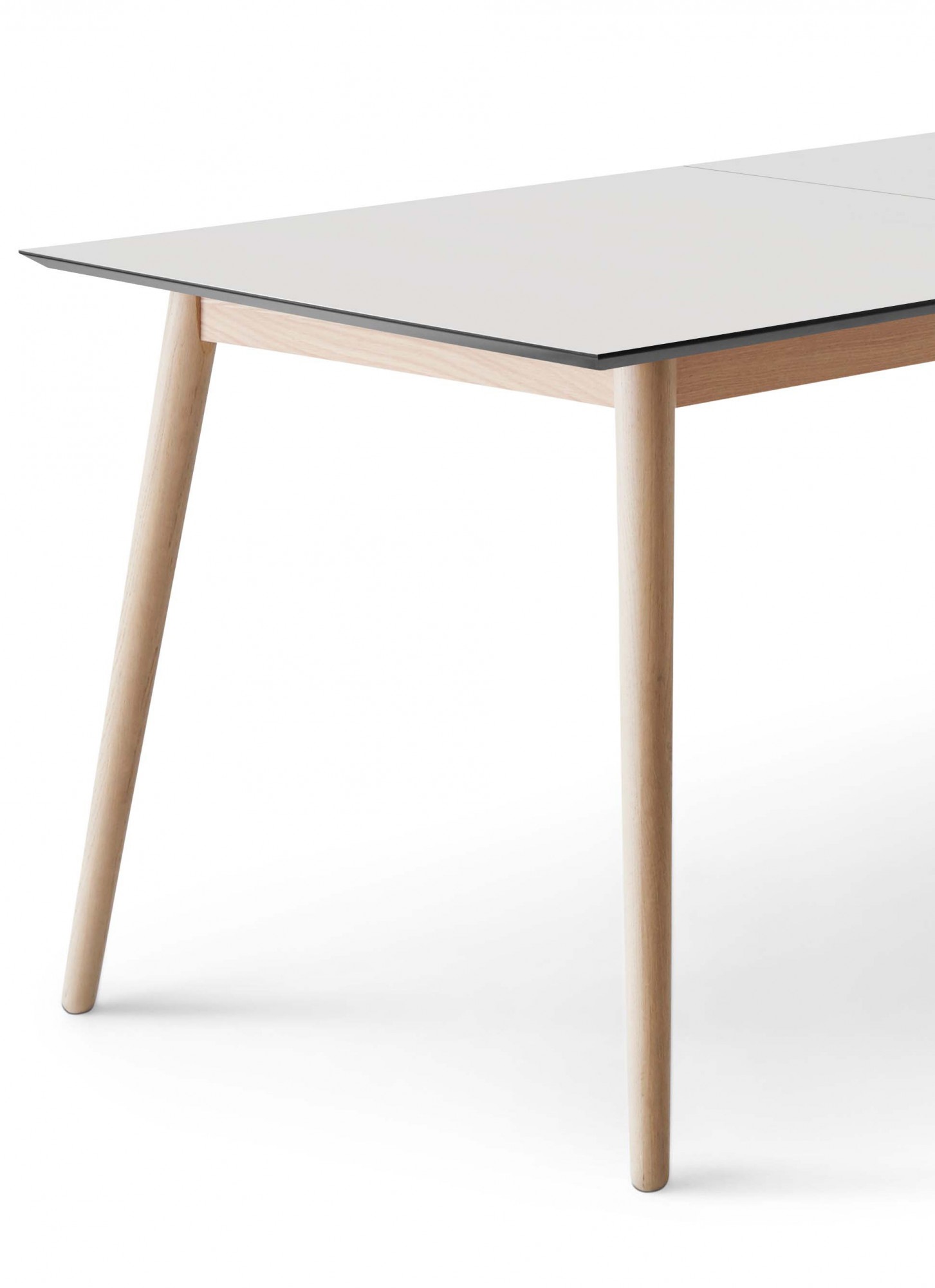 Hammel Furniture Esstisch »Meza by Hammel«, (1 St.), rechteckige Tischplatte MDF, Massivholzgestell, mit 2 Einlegeplatten