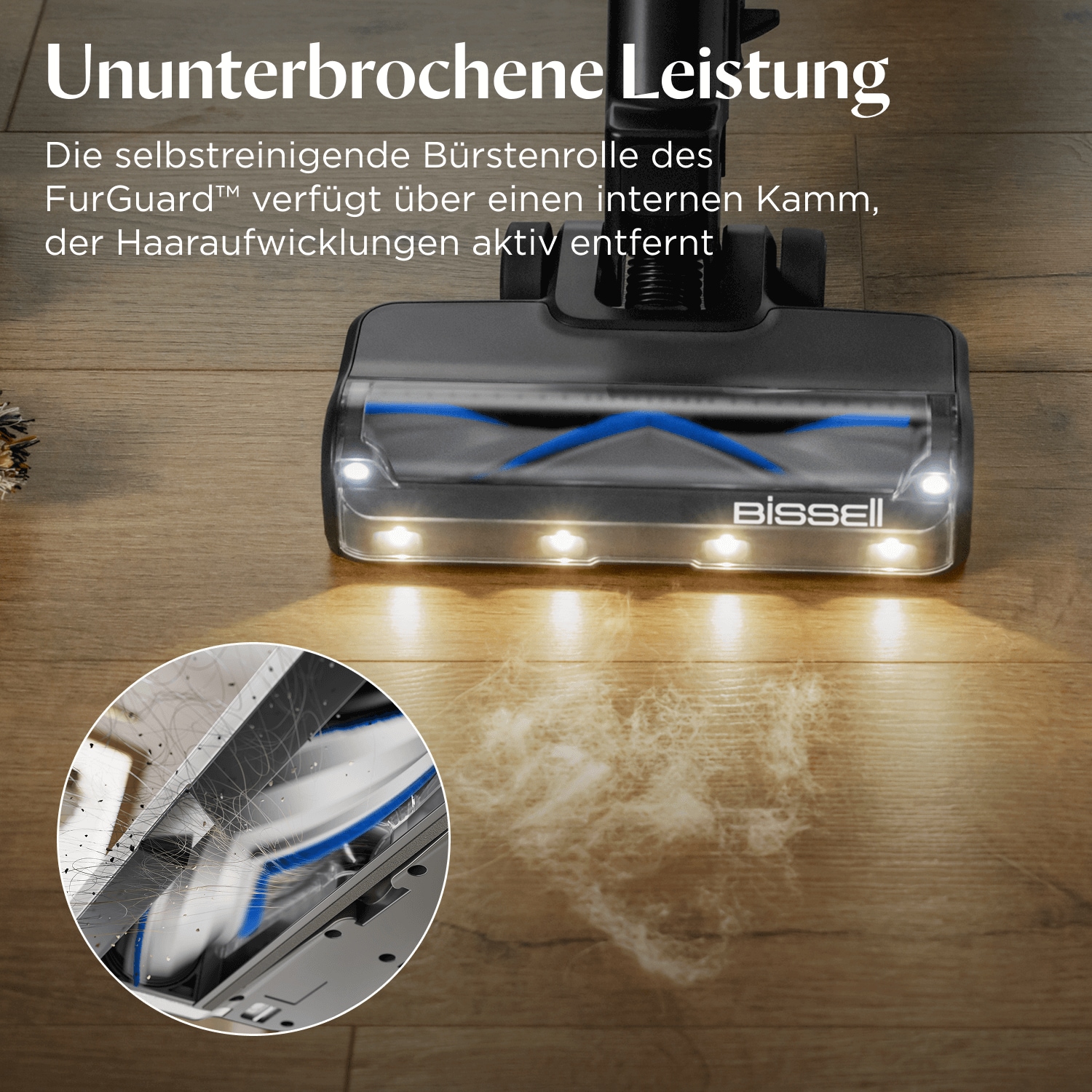 Bissell Akku-Stielstaubsauger »4093N PowerClean FurGuard Select«