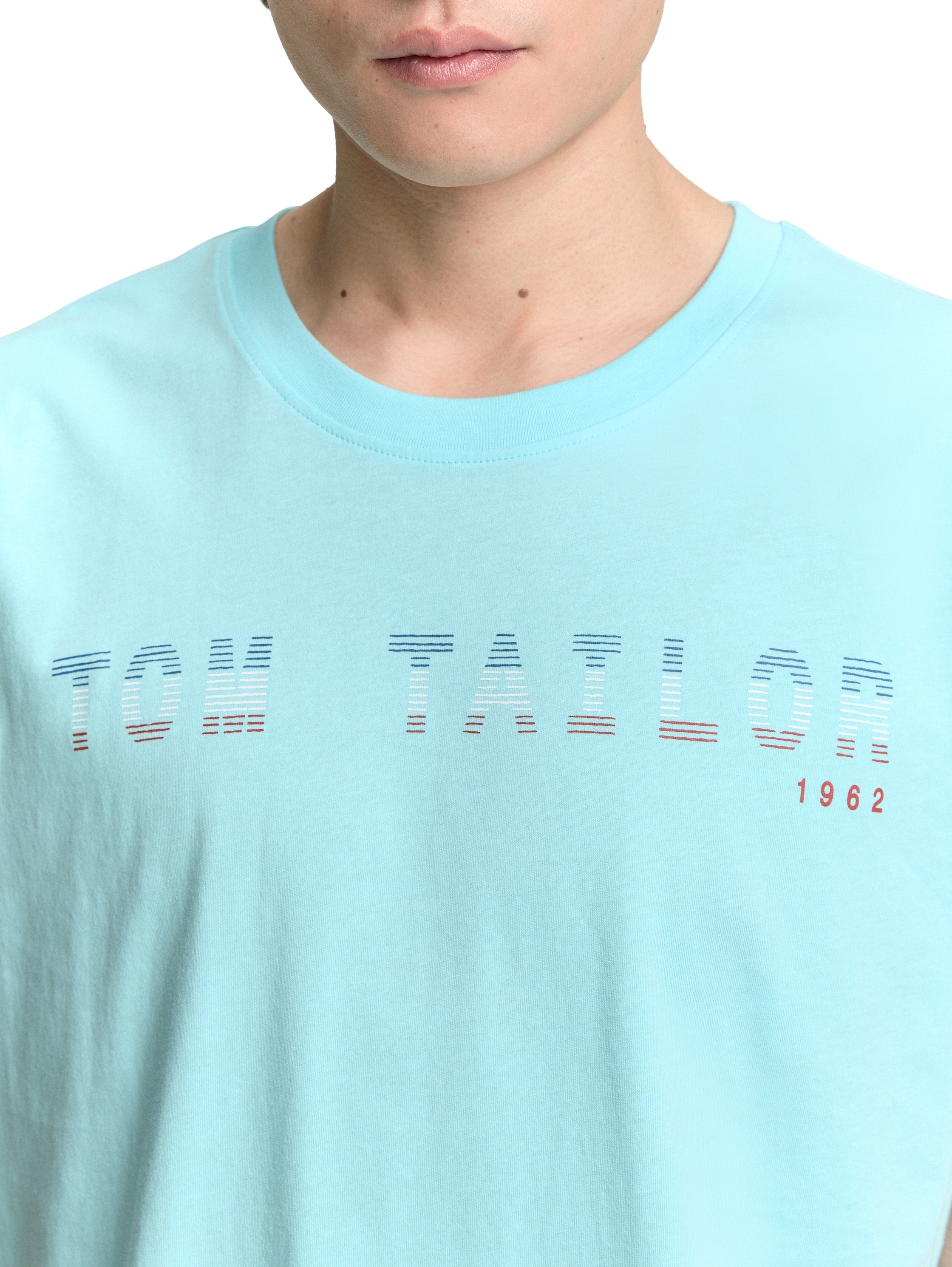 TOM TAILOR T-Shirt, mit Logo-Print