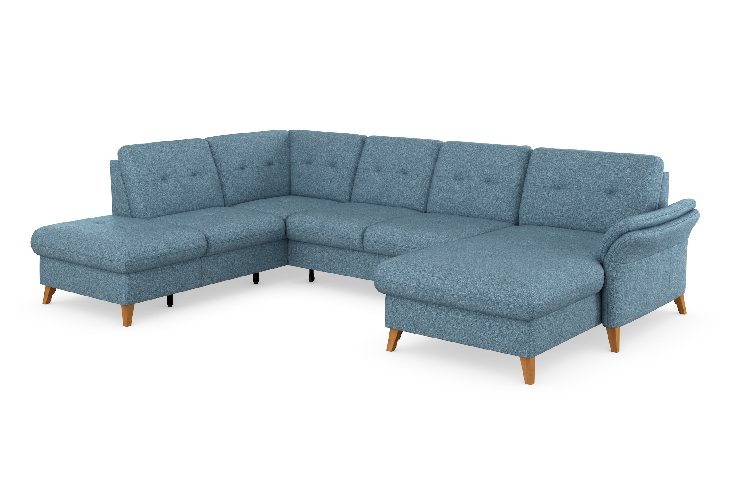 sit&more Wohnlandschaft »Göteborg«, inkl. Sitztiefenverstellung, wahlweise mit Bettfunktion & Bettkasten