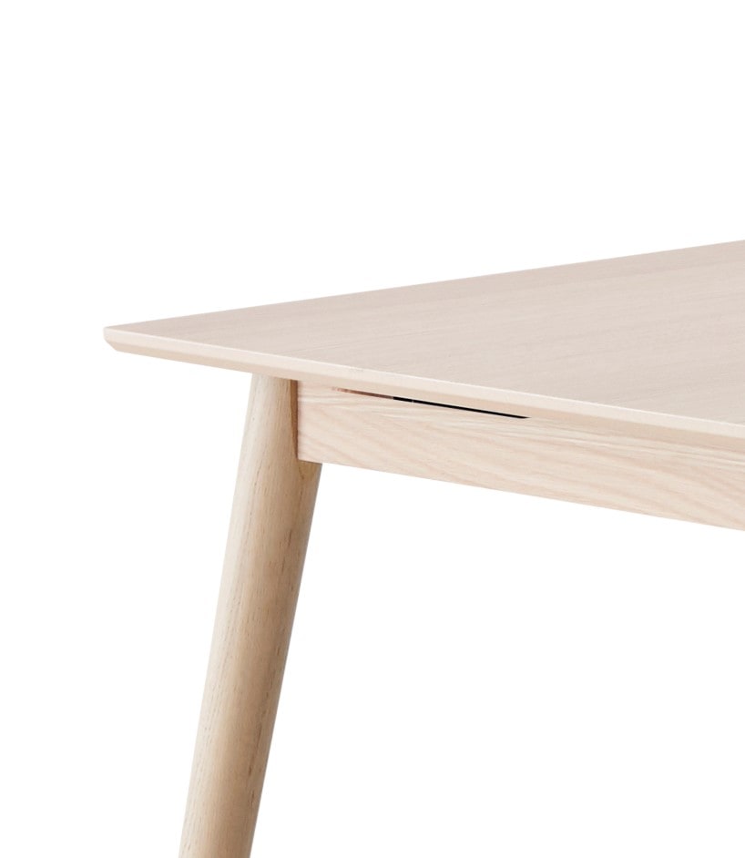 Hammel Furniture Esstisch »Meza auf MDF, 2 by Tischplatte Rechnung Gestell Hammel«, Einlegeplatten Massivholz, bootsförmige aus kaufen
