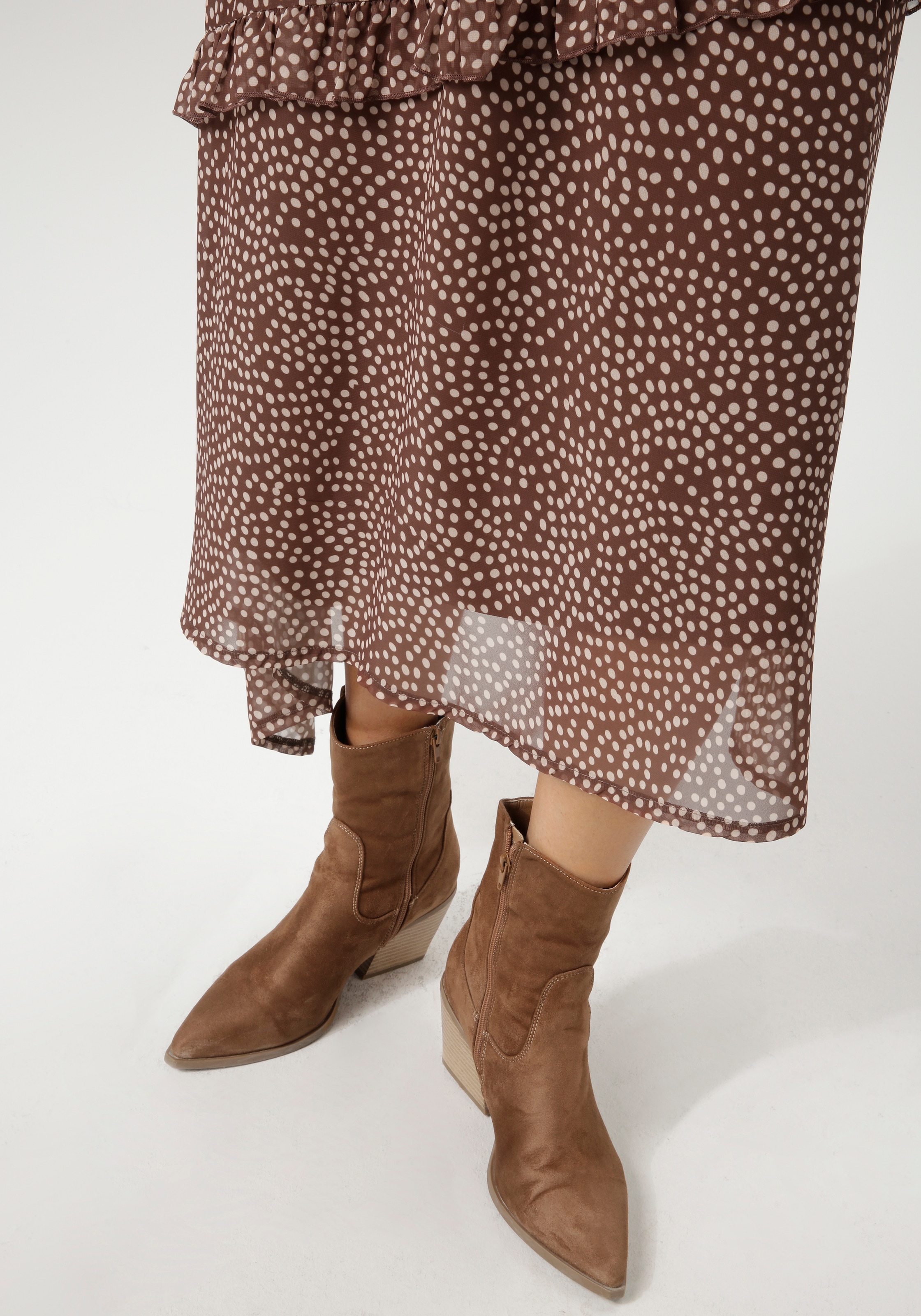 Aniston CASUAL Midirock, in asymmetrischer Al-Linien-Form - NEUE KOLLEKTION