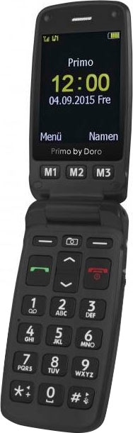 Doro Handy »Primo 406«, silberfarben