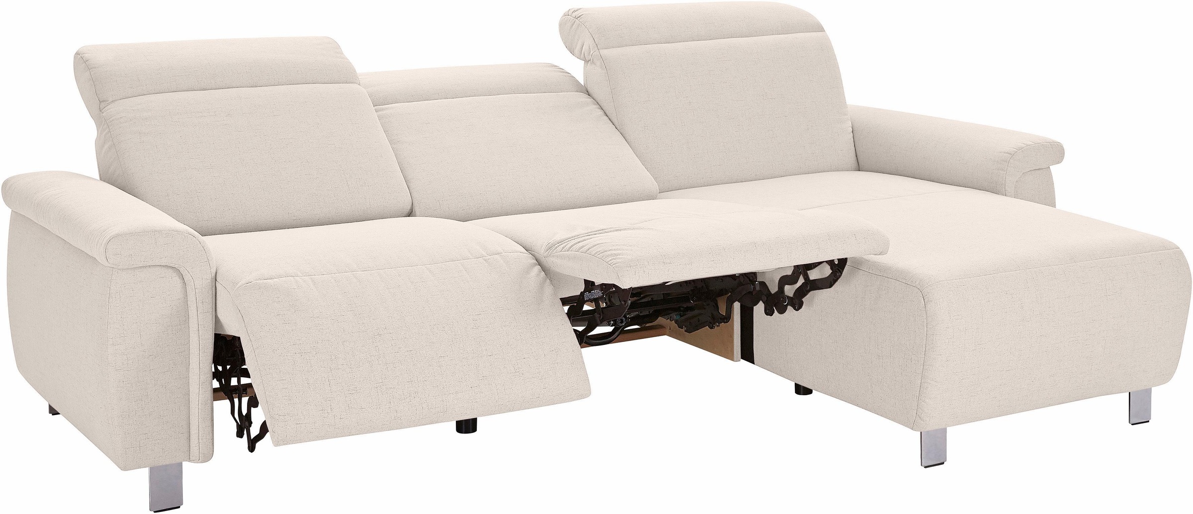 sit&more Ecksofa »Township L-Form«, wahlweise mit elektrischer Wallfree-Funktion