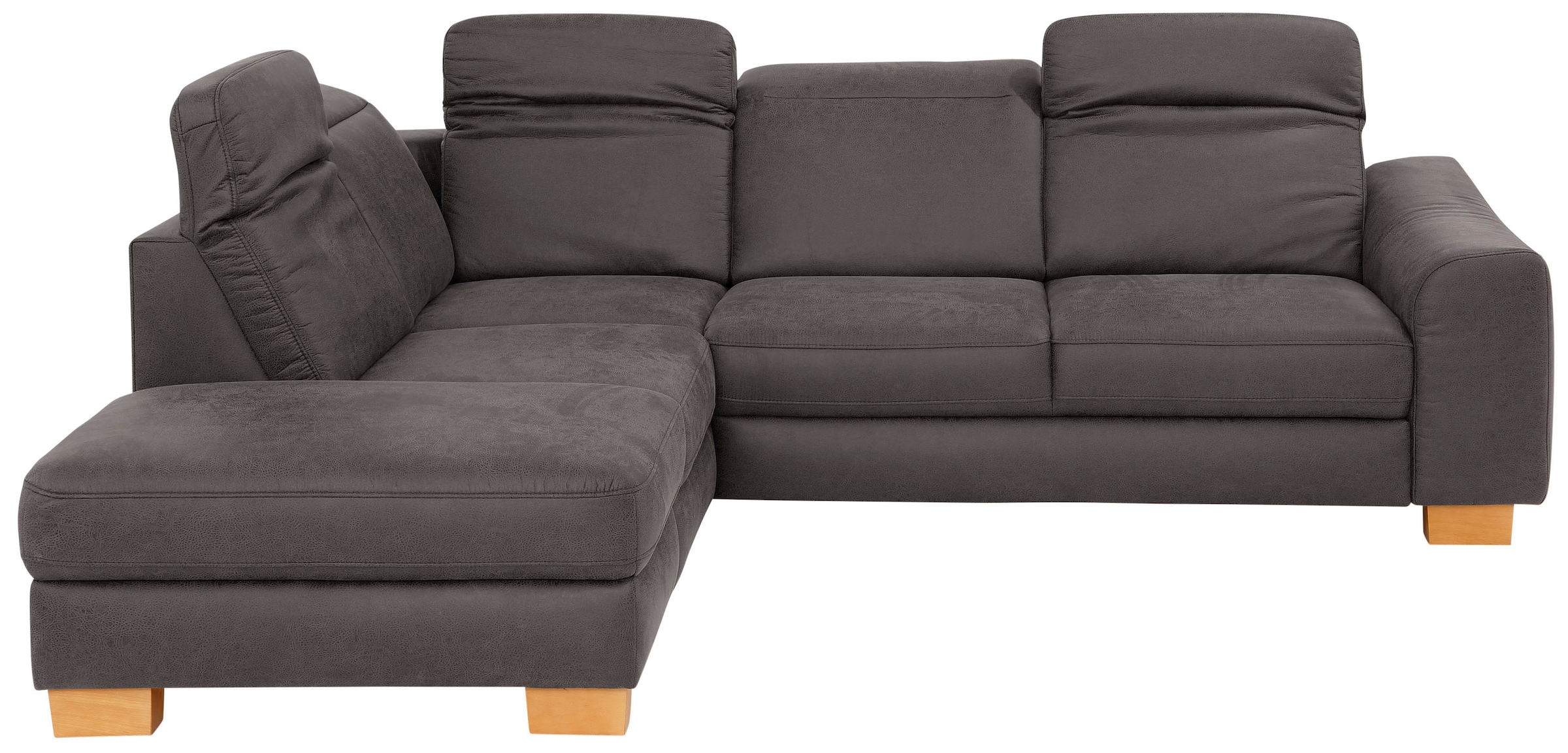 Home affaire Ecksofa »Dundee L-Form«, wahlweise mit Kopfteilverstellung und günstig online kaufen