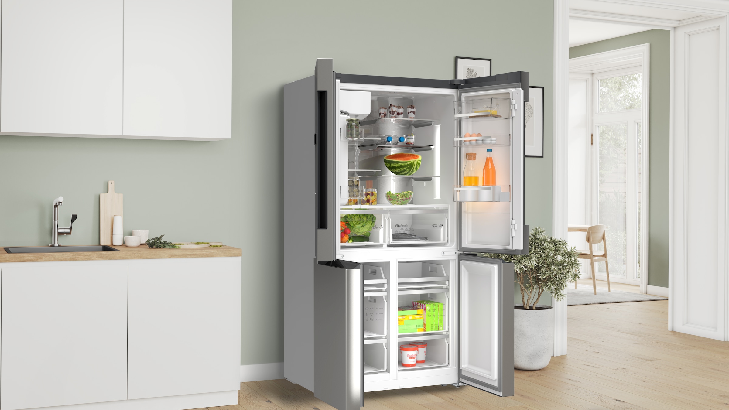 BOSCH Multi Door Serie 6 »KFI96APEA«