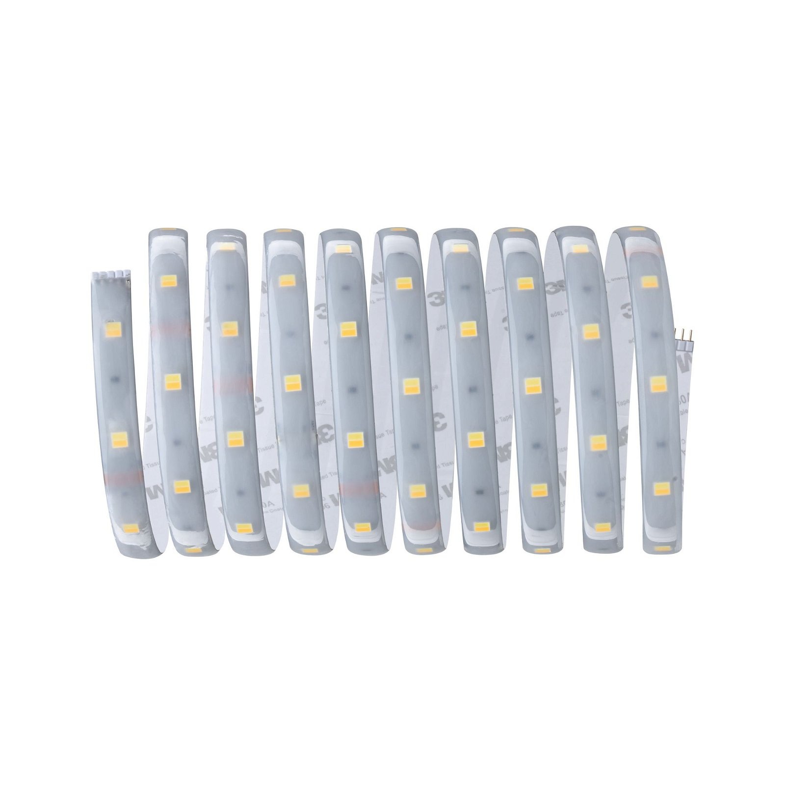Paulmann LED-Streifen »MaxLED 250 Basisset 3m 11W 230/24V 24VA Silber Kunststoff«, 1 St.-flammig, IP44 Cover 2700-6500K TunableWhite