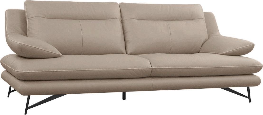 CALIA ITALIA 2-Sitzer »Cezanne, italienisches Design trifft erstklassigen Sitzkomfort, Leder«, Edles Designsofa in besonders langlebigen & pflegeleichten Lederarten