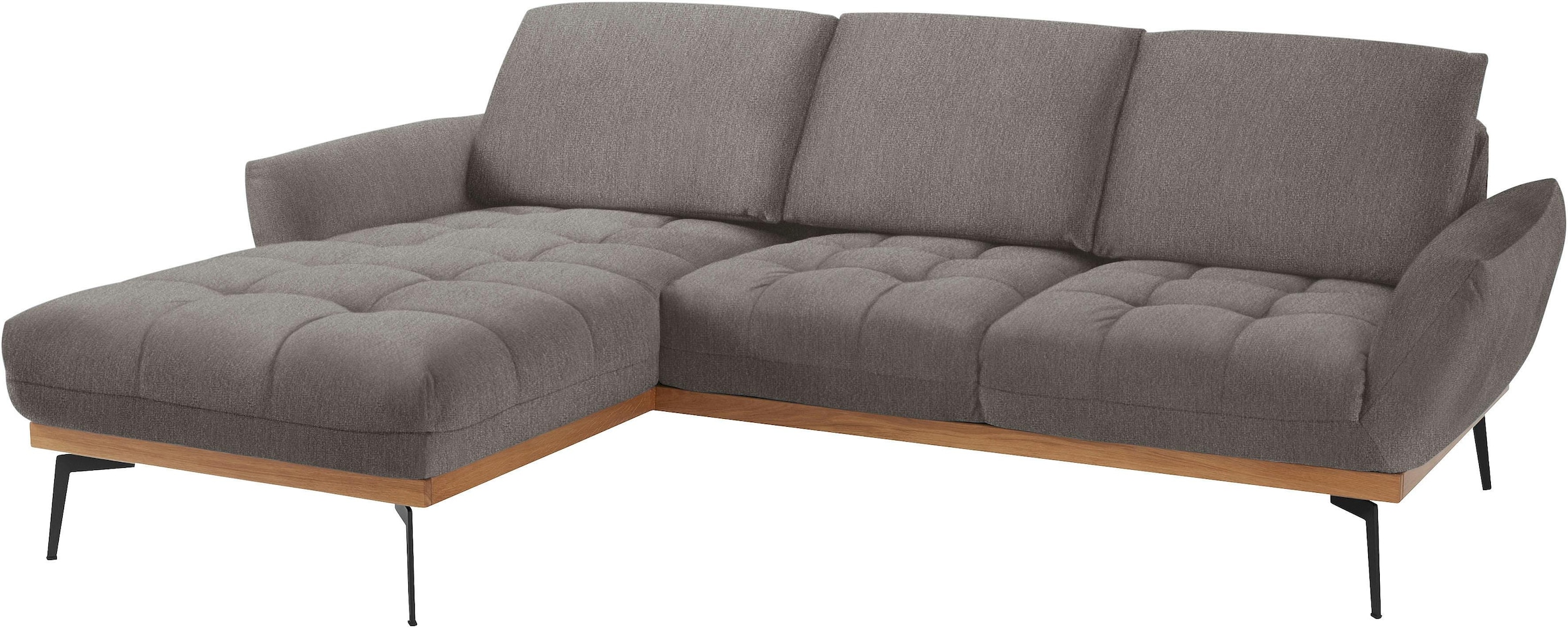 exxpo - sofa fashion Ecksofa »Palic, inkl. Rückenverstellung, bequem, elega günstig online kaufen
