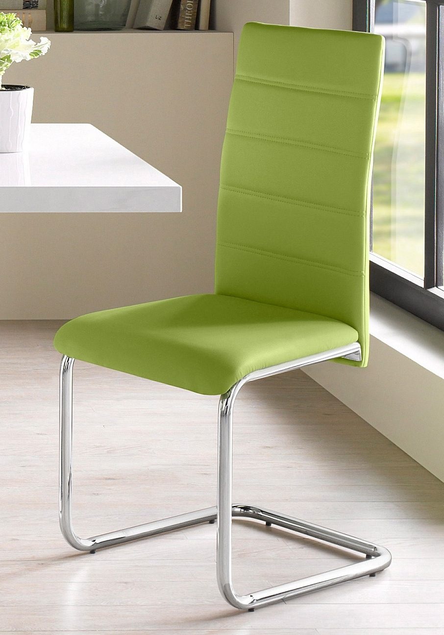 INOSIGN Freischwinger »Adora« (Set) 4 Stk.(2 oder 4 Stück) Bezug in Kunstle günstig online kaufen